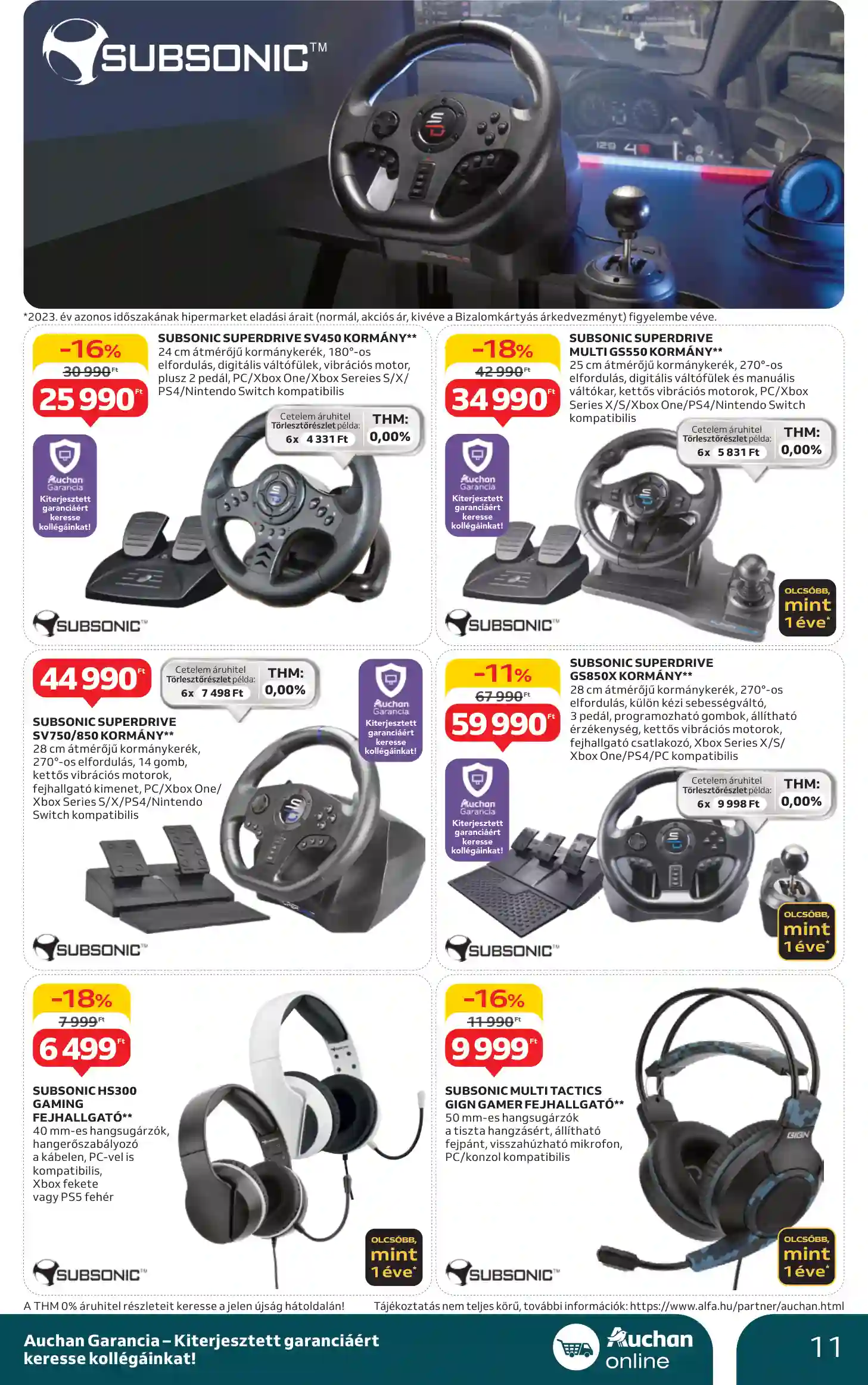 Auchan akciós újság 48. hét (3 oldal)