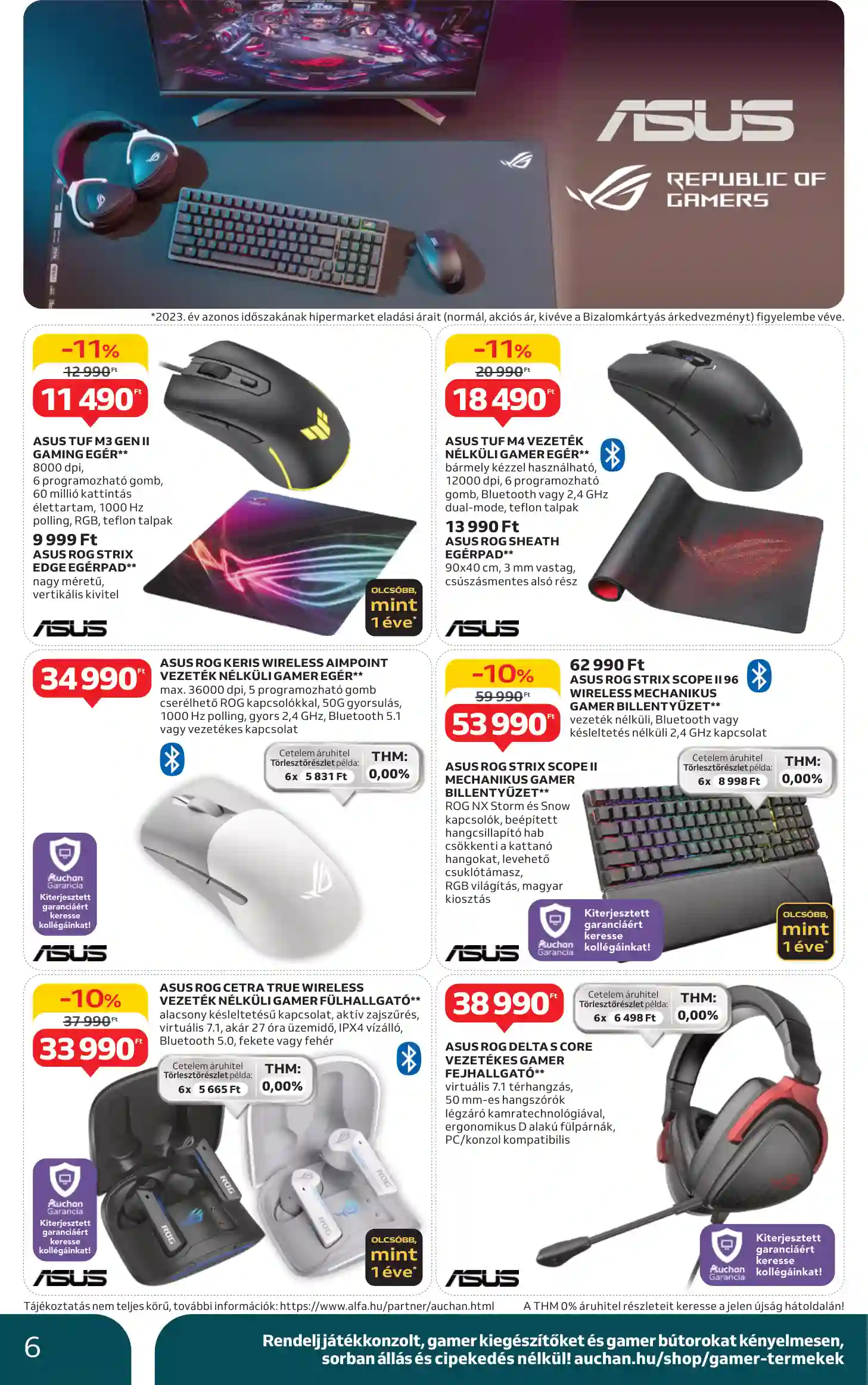 Auchan akciós újság 48. hét (8 oldal)