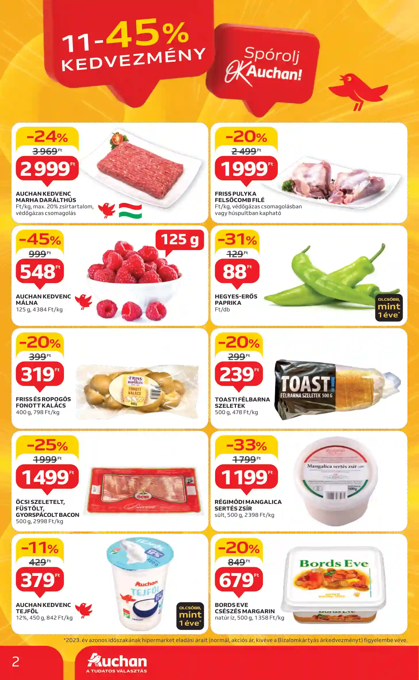 Auchan akciós újság 49. hét (2 oldal)