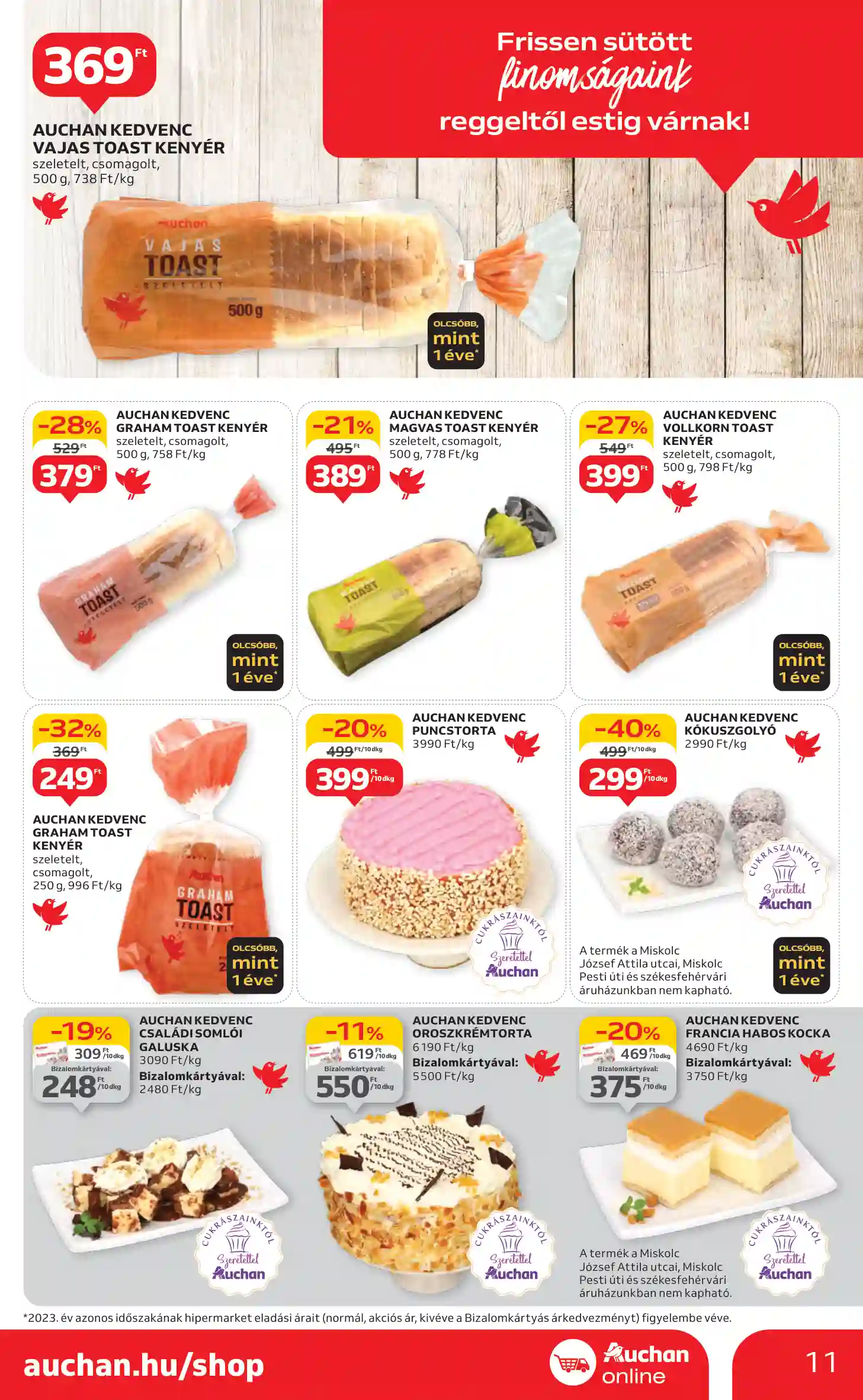Auchan akciós újság 49. hét (3 oldal)
