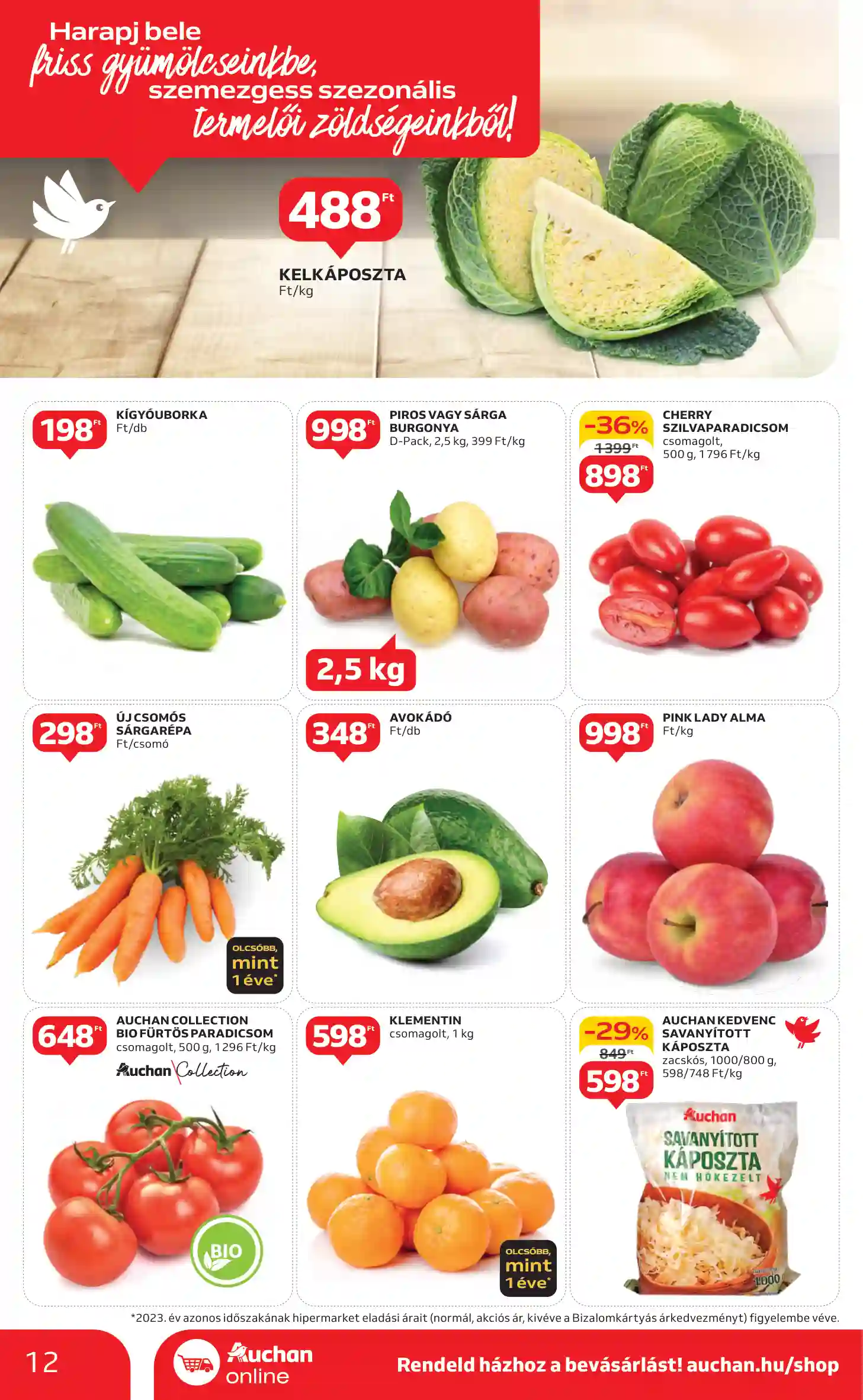 Auchan akciós újság 49. hét (4 oldal)