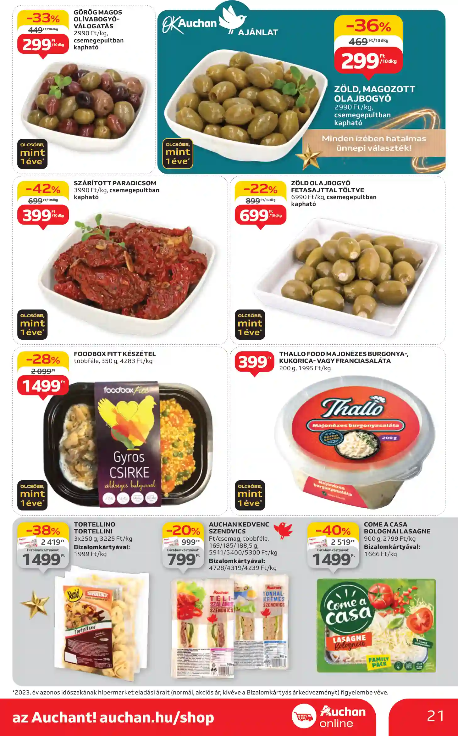 Auchan akciós újság 49. hét (14 oldal)