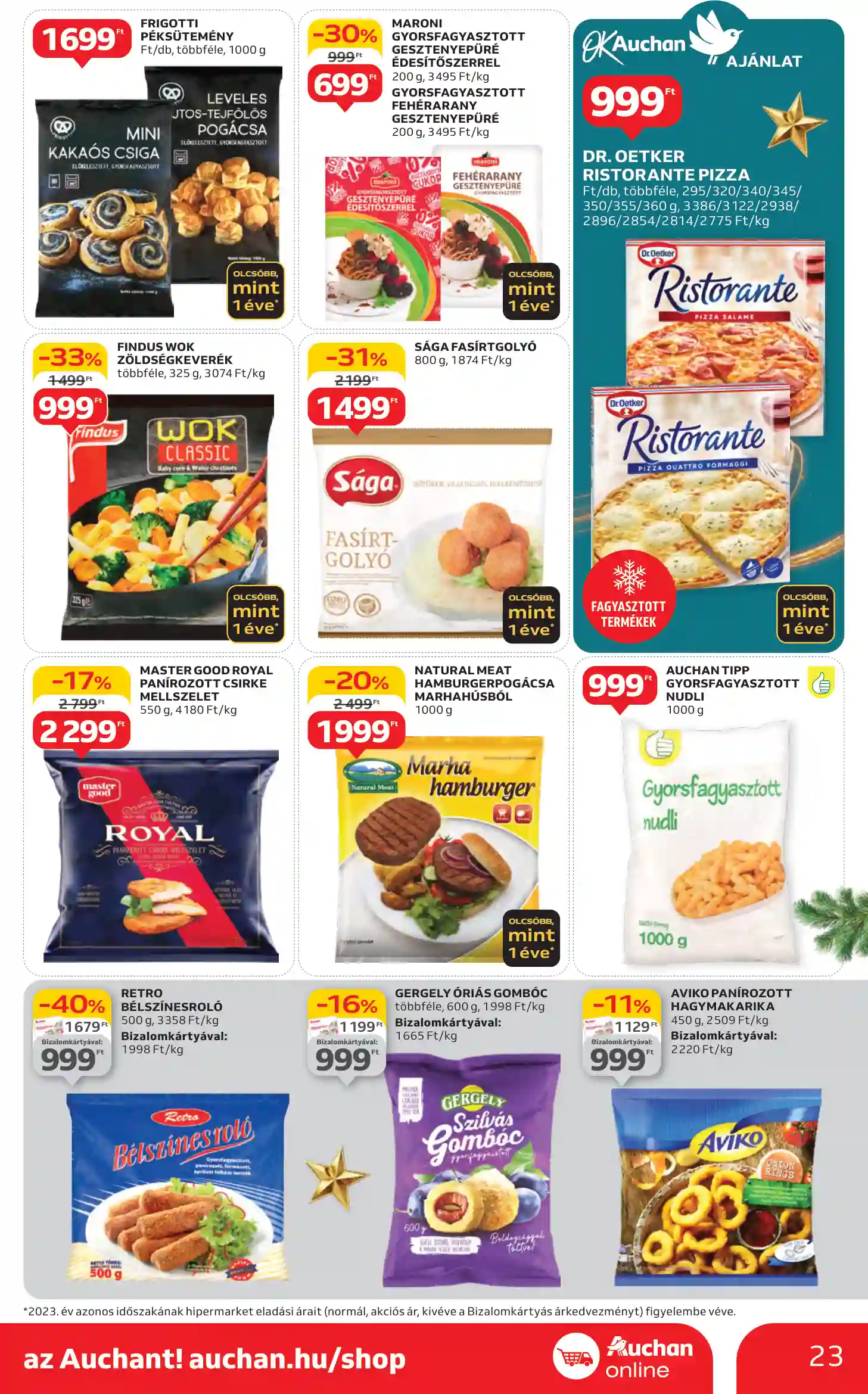 Auchan akciós újság 49. hét (16 oldal)