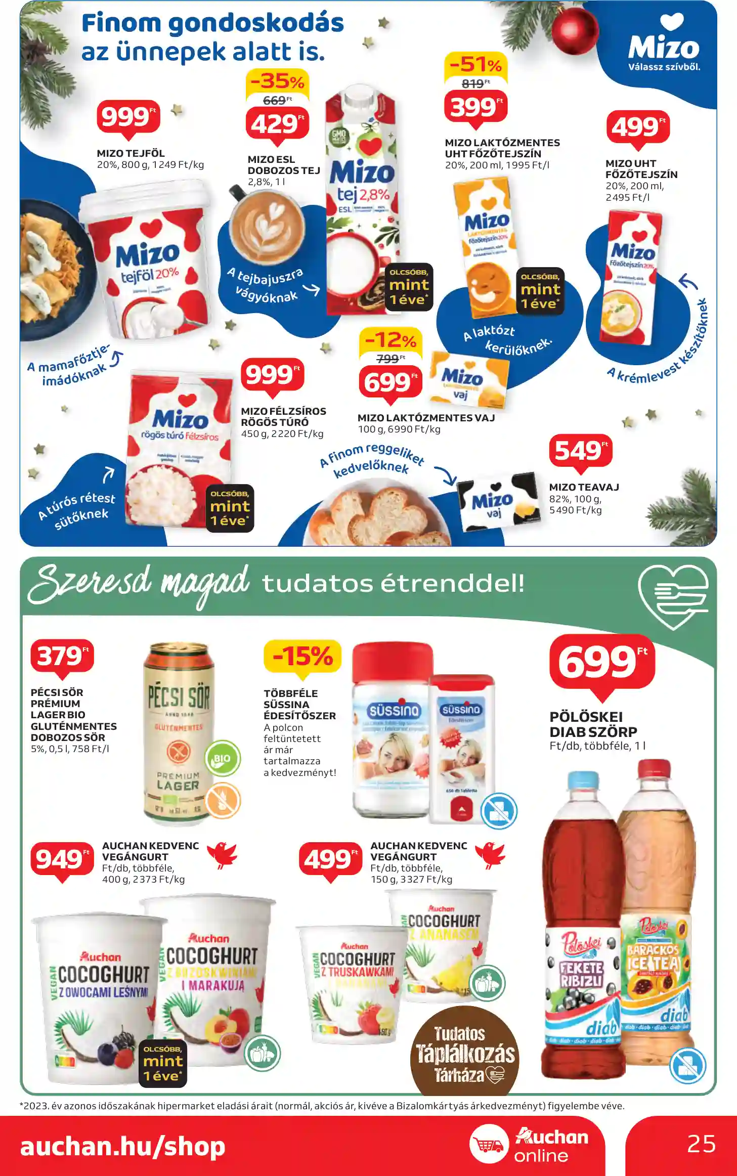 Auchan akciós újság 49. hét (18 oldal)