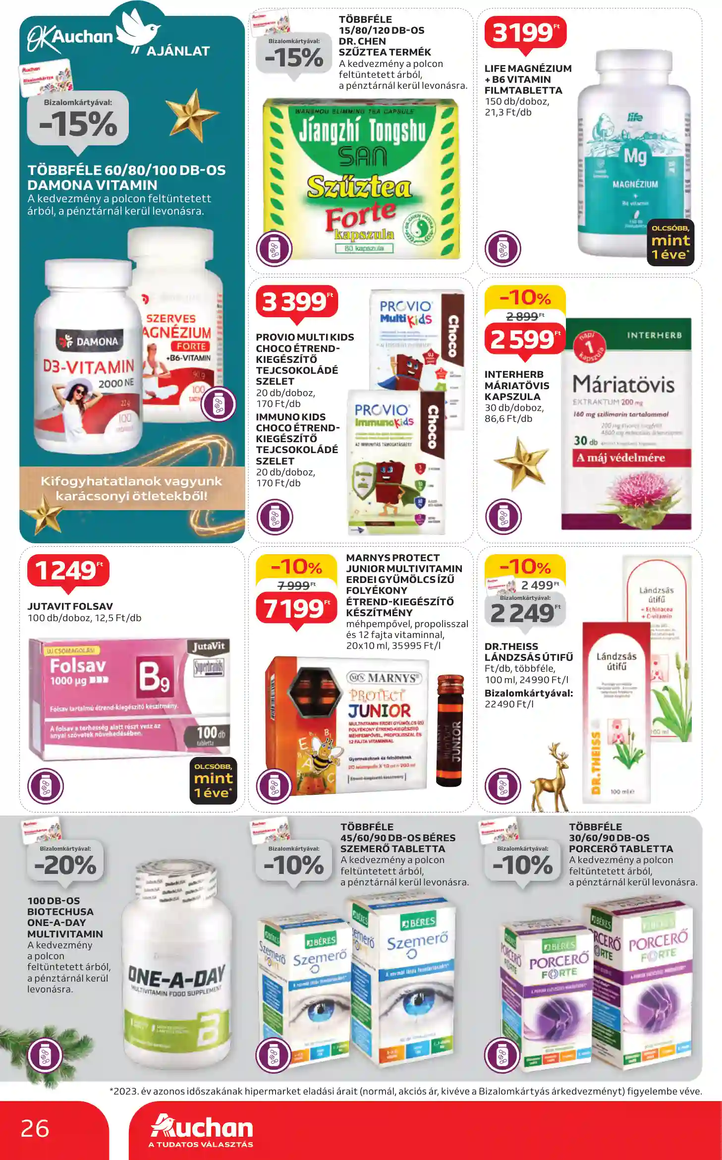Auchan akciós újság 49. hét (19 oldal)