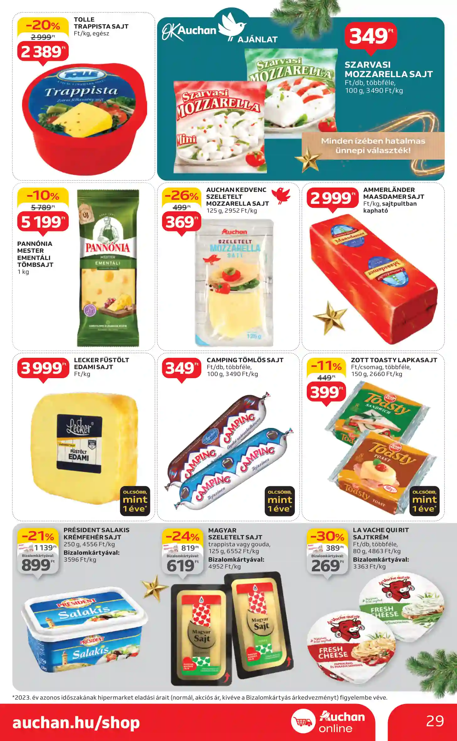 Auchan akciós újság 49. hét (22 oldal)