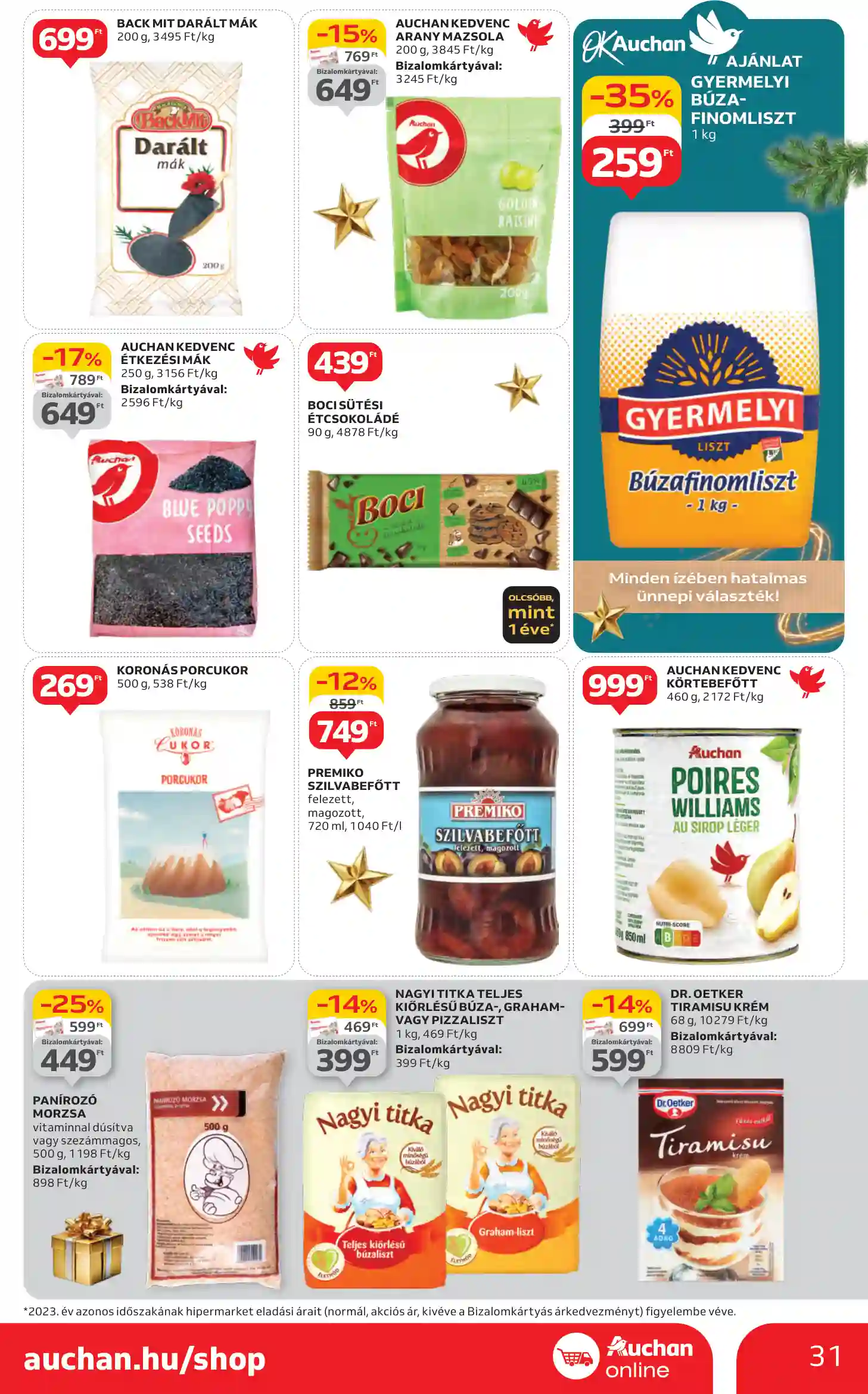 Auchan akciós újság 49. hét (25 oldal)