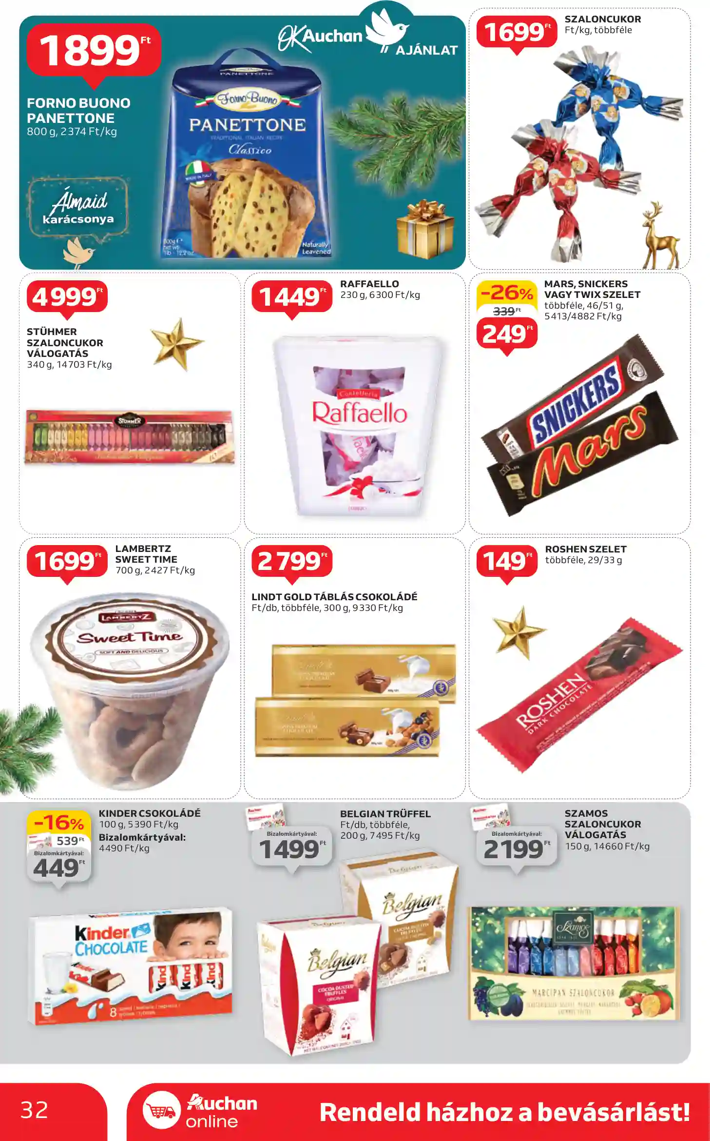 Auchan akciós újság 49. hét (26 oldal)