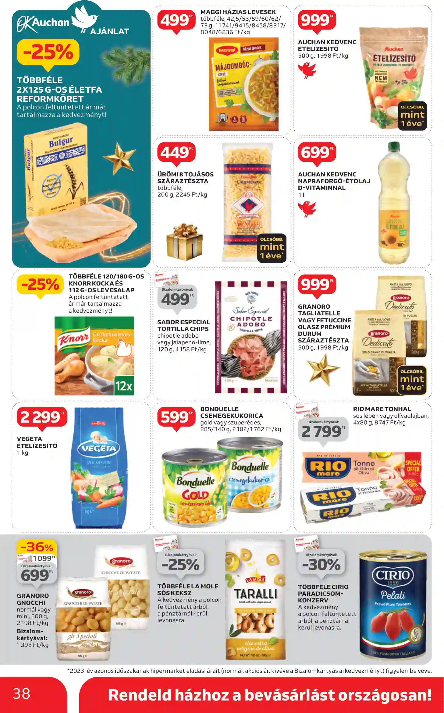 Auchan akciós újság 49. hét (32 oldal)