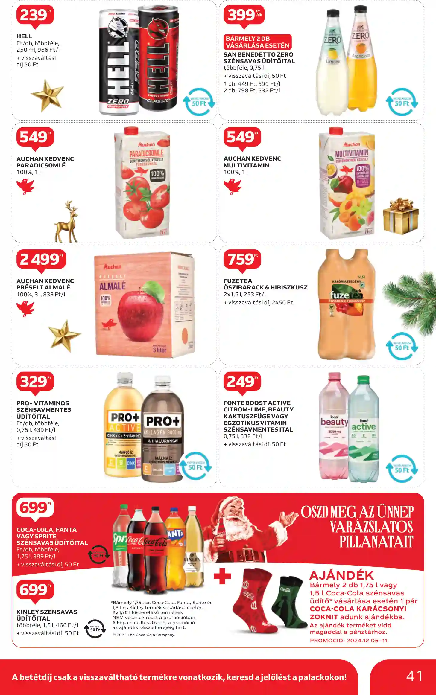 Auchan akciós újság 49. hét (36 oldal)
