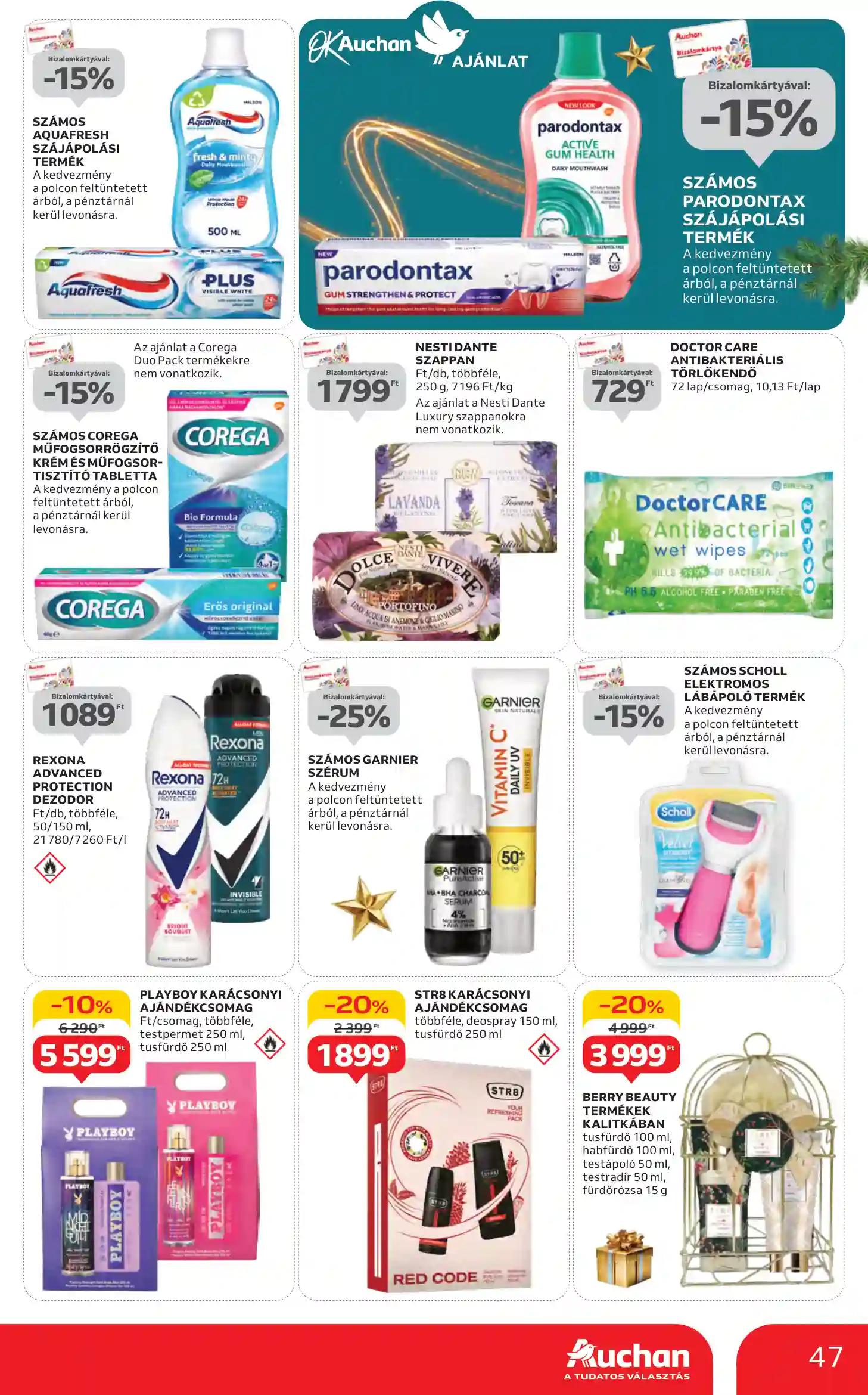 Auchan akciós újság 49. hét (42 oldal)