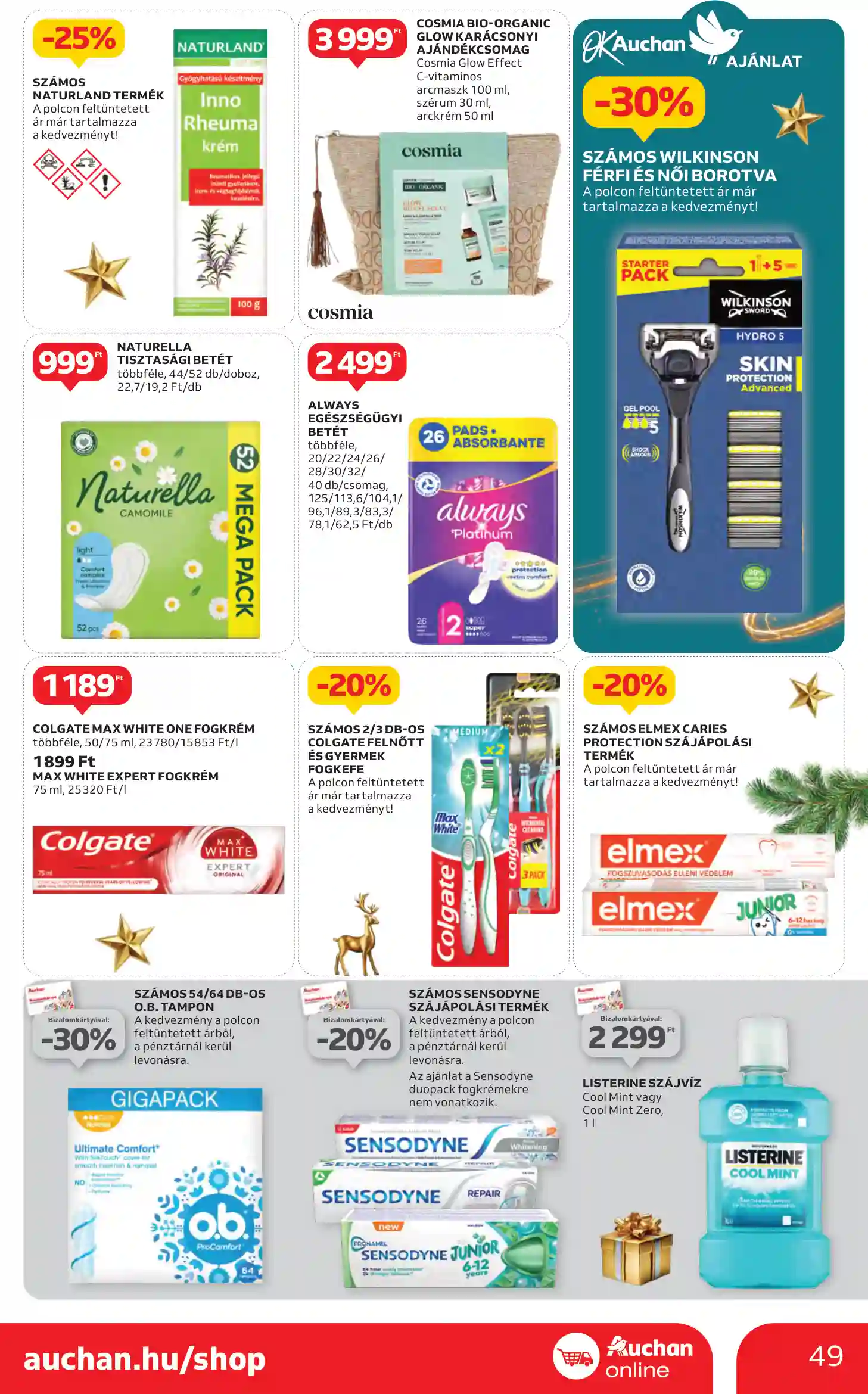 Auchan akciós újság 49. hét (44 oldal)