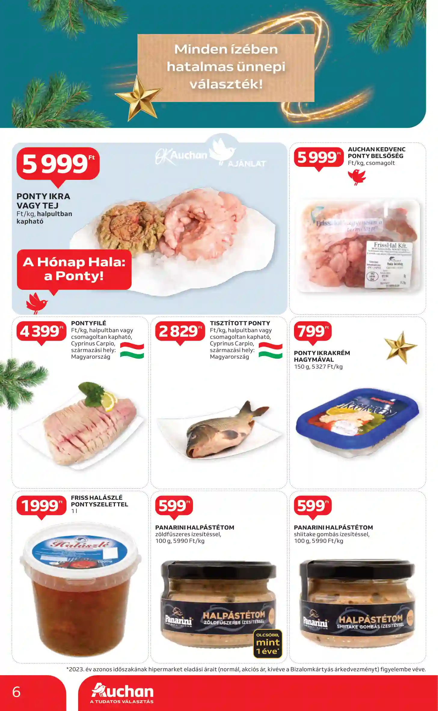 Auchan akciós újság 49. hét (46 oldal)