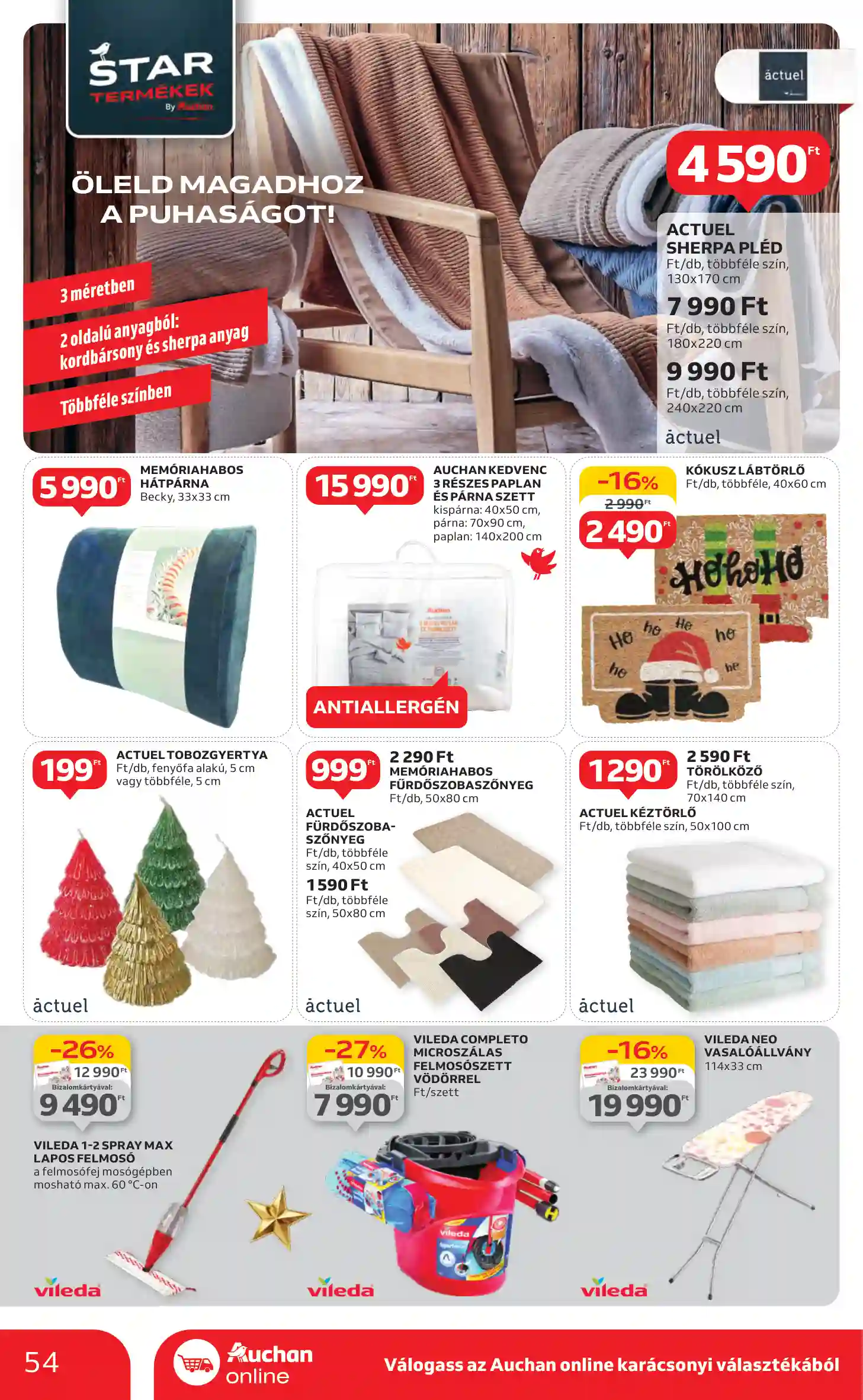 Auchan akciós újság 49. hét (50 oldal)