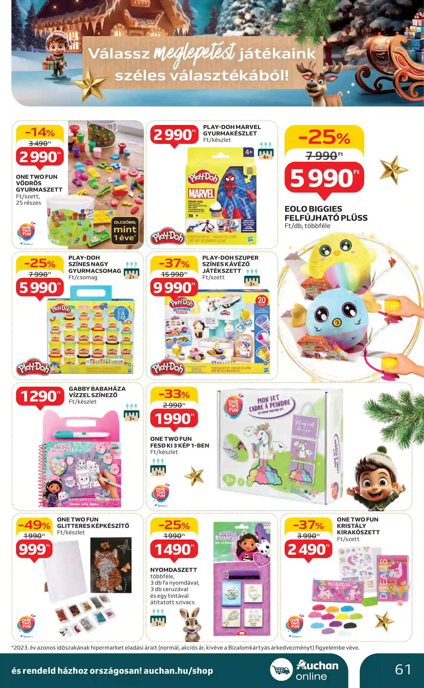 Auchan akciós újság 49. hét (58 oldal)