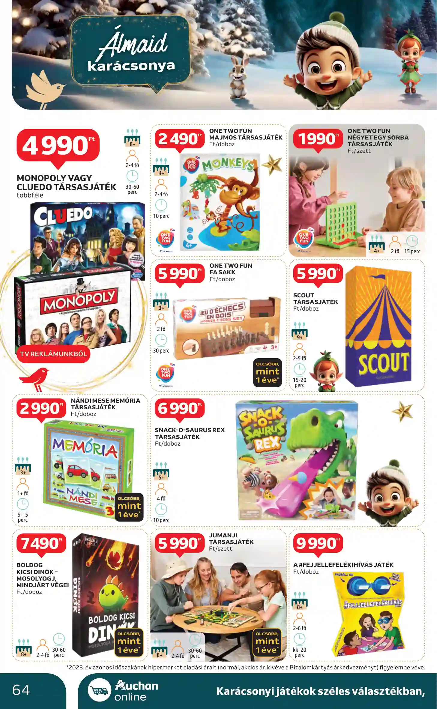 Auchan akciós újság 49. hét (61 oldal)