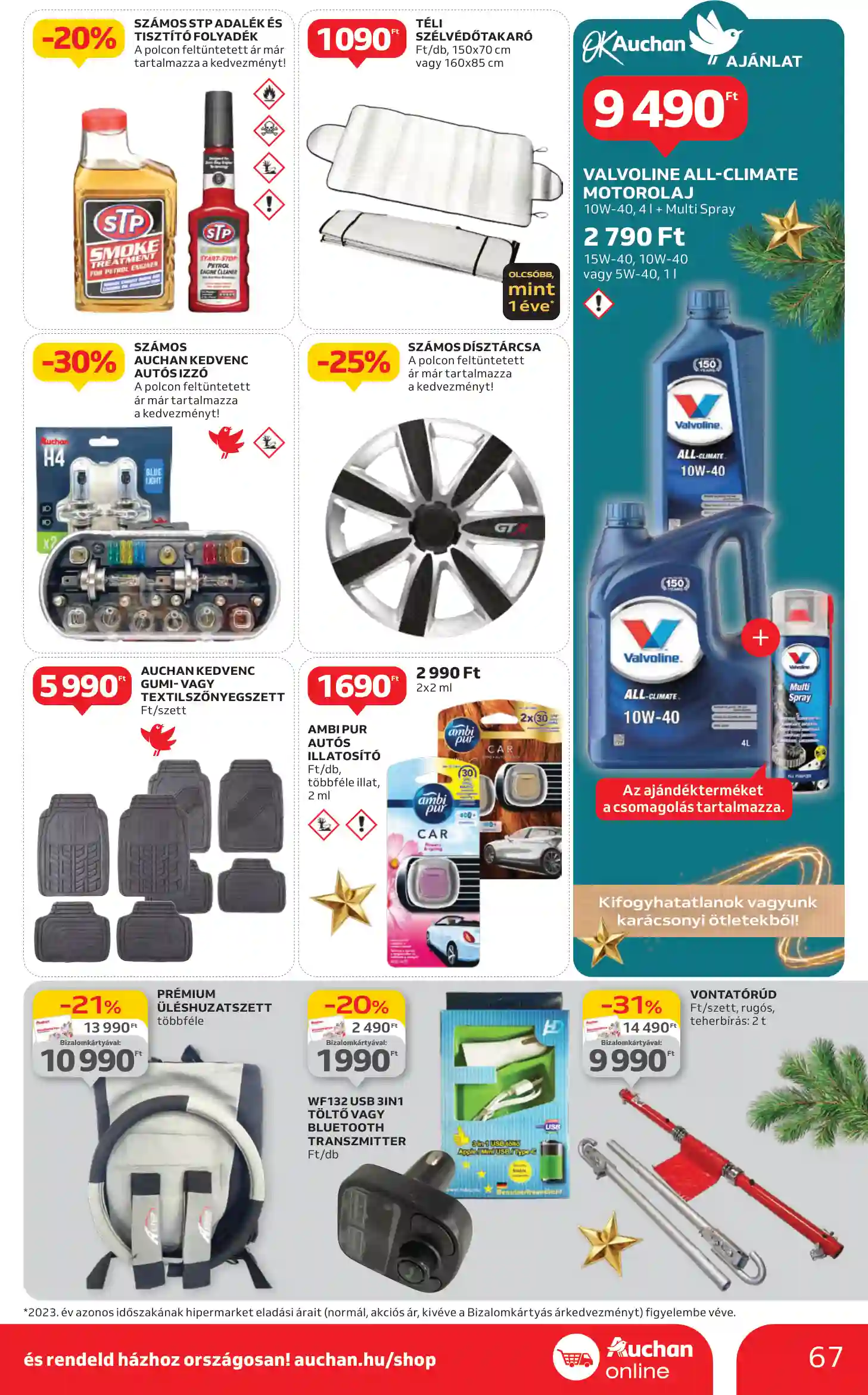 Auchan akciós újság 49. hét (64 oldal)