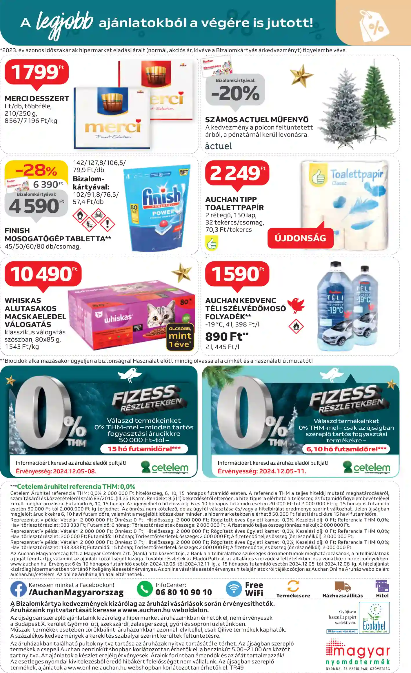 Auchan akciós újság 49. hét (72 oldal)