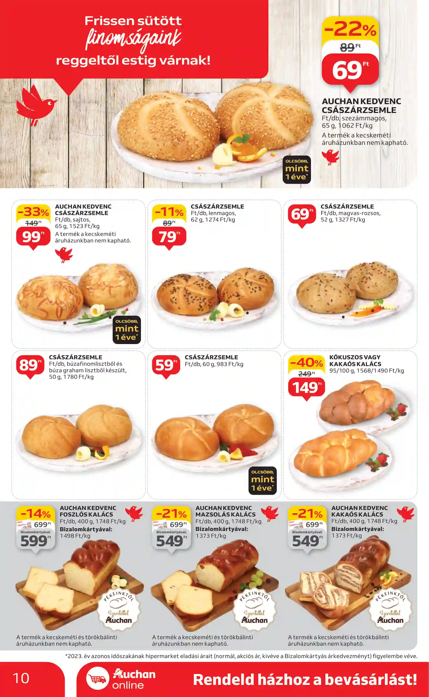 Auchan akciós újság 49. hét (74 oldal)