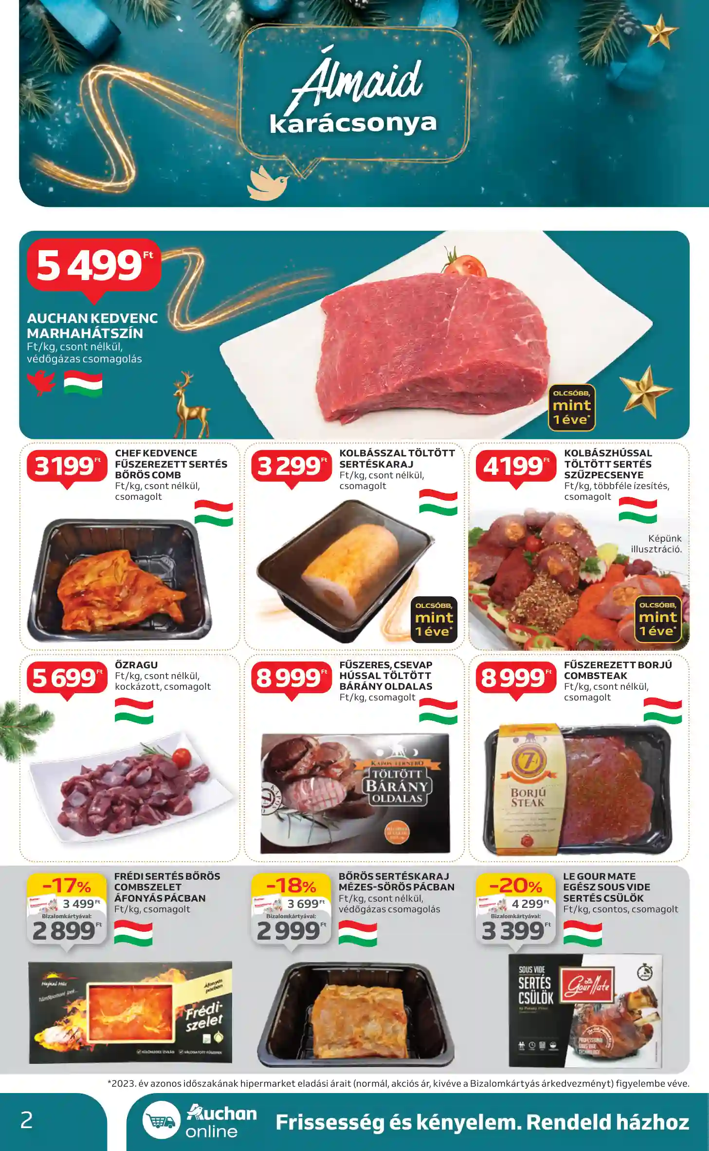 Auchan akciós újság 49. hét (2 oldal)