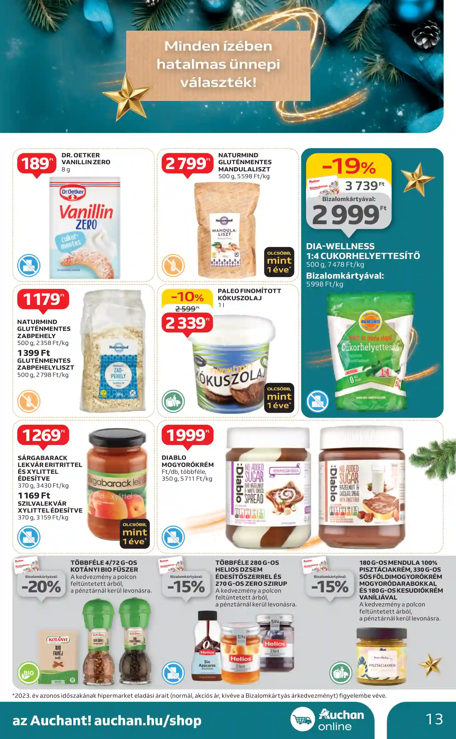 Auchan akciós újság 49. hét (5 oldal)
