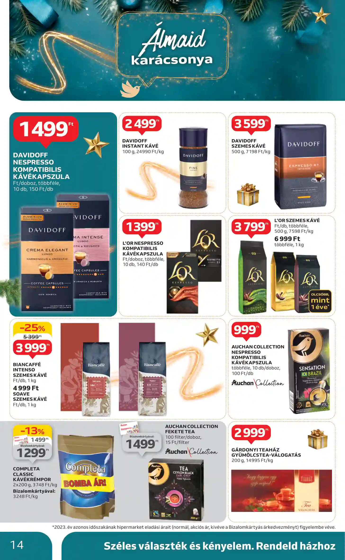 Auchan akciós újság 49. hét (6 oldal)