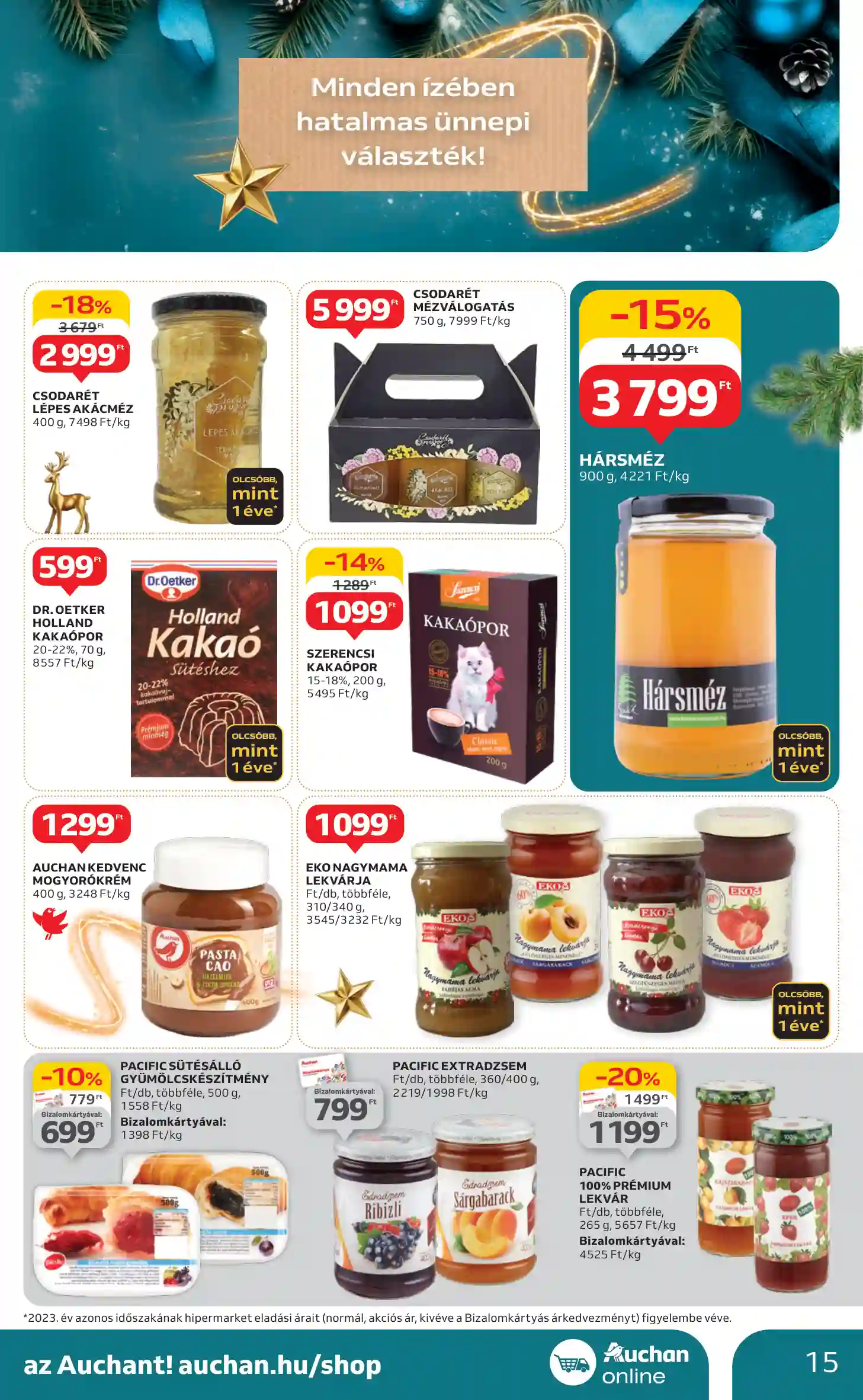 Auchan akciós újság 49. hét (7 oldal)
