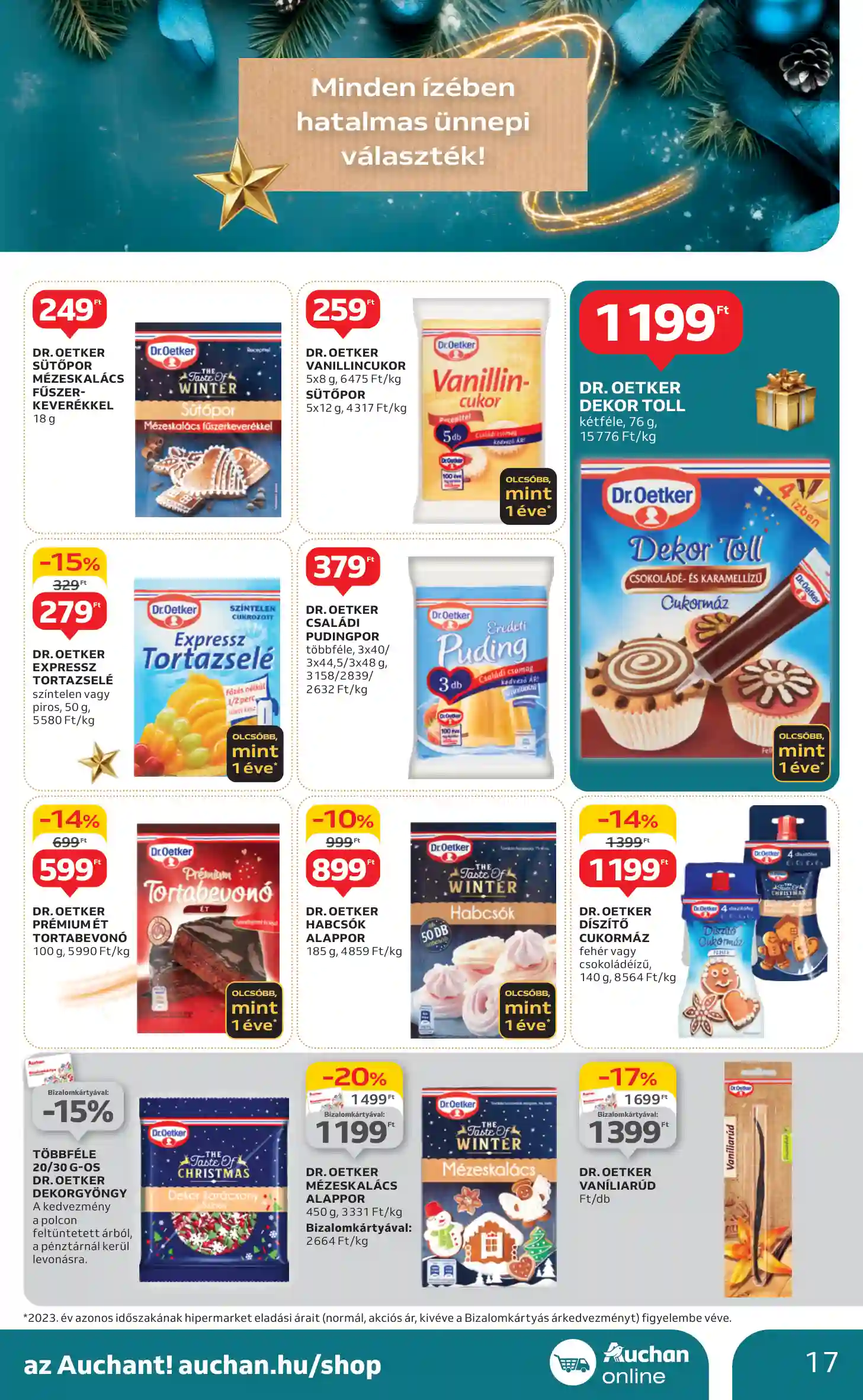 Auchan akciós újság 49. hét (9 oldal)