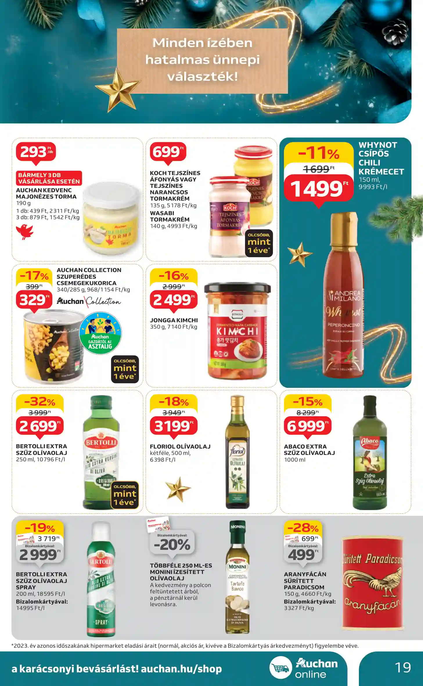 Auchan akciós újság 49. hét (11 oldal)