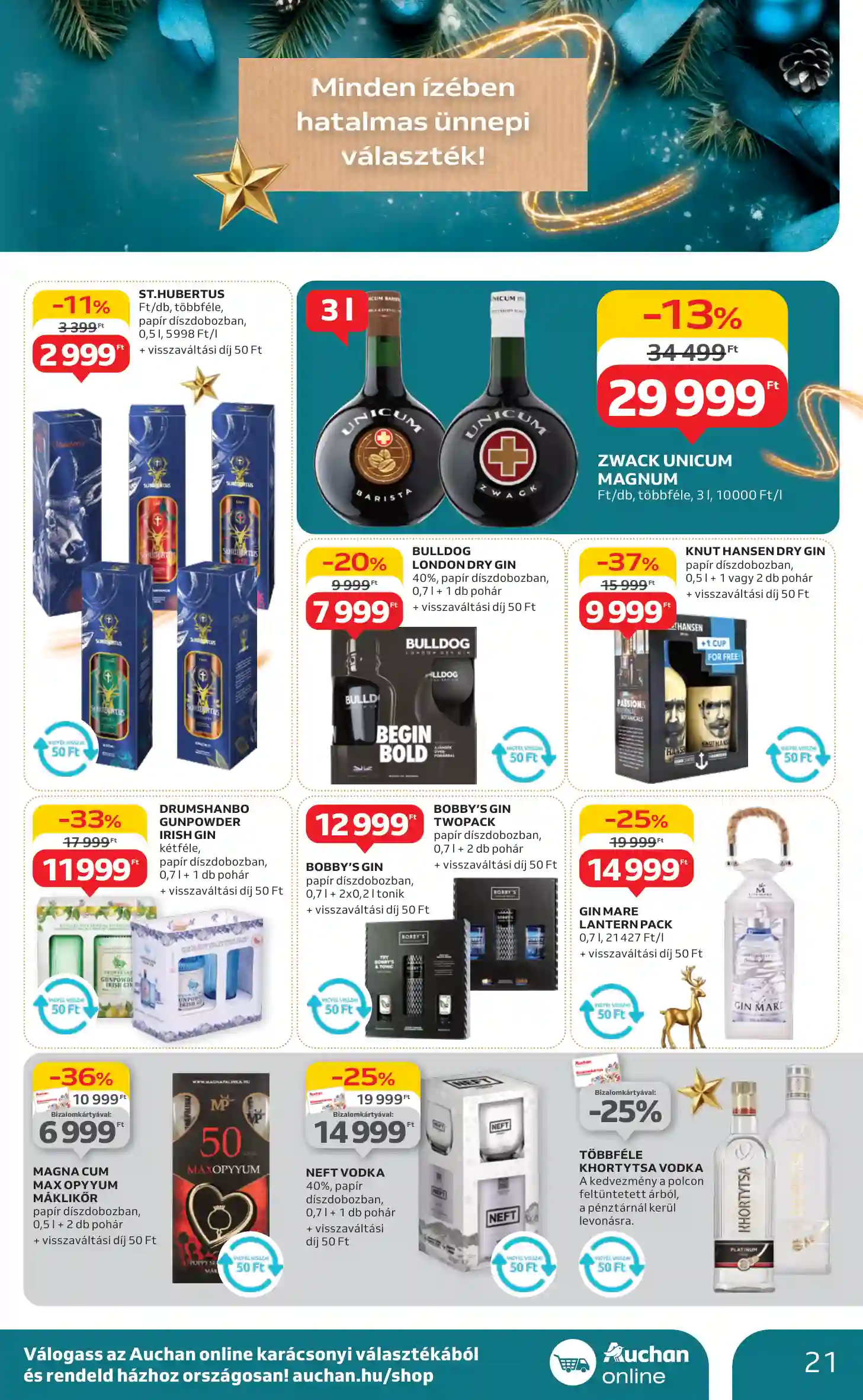 Auchan akciós újság 49. hét (14 oldal)