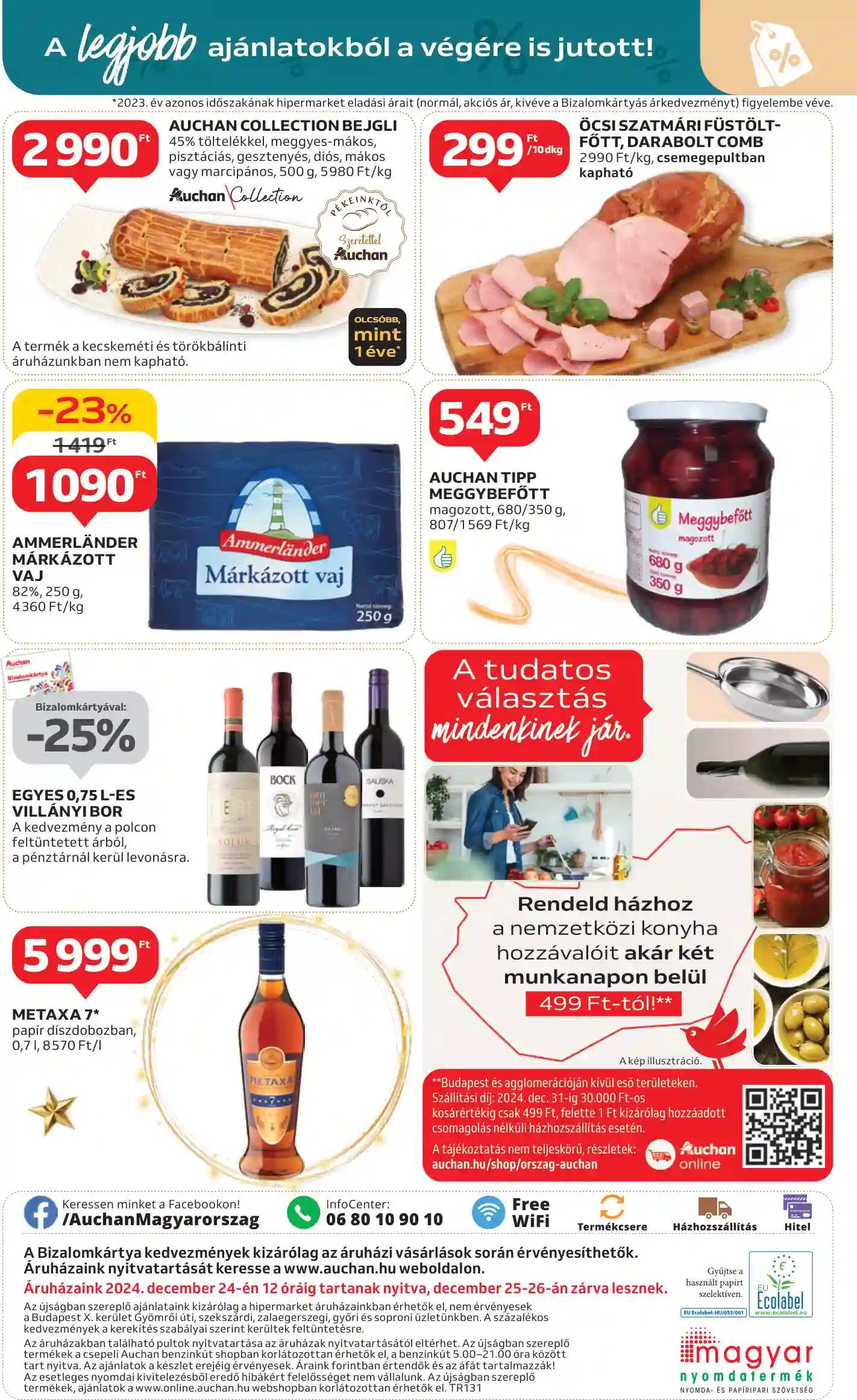 Auchan akciós újság 49. hét (17 oldal)