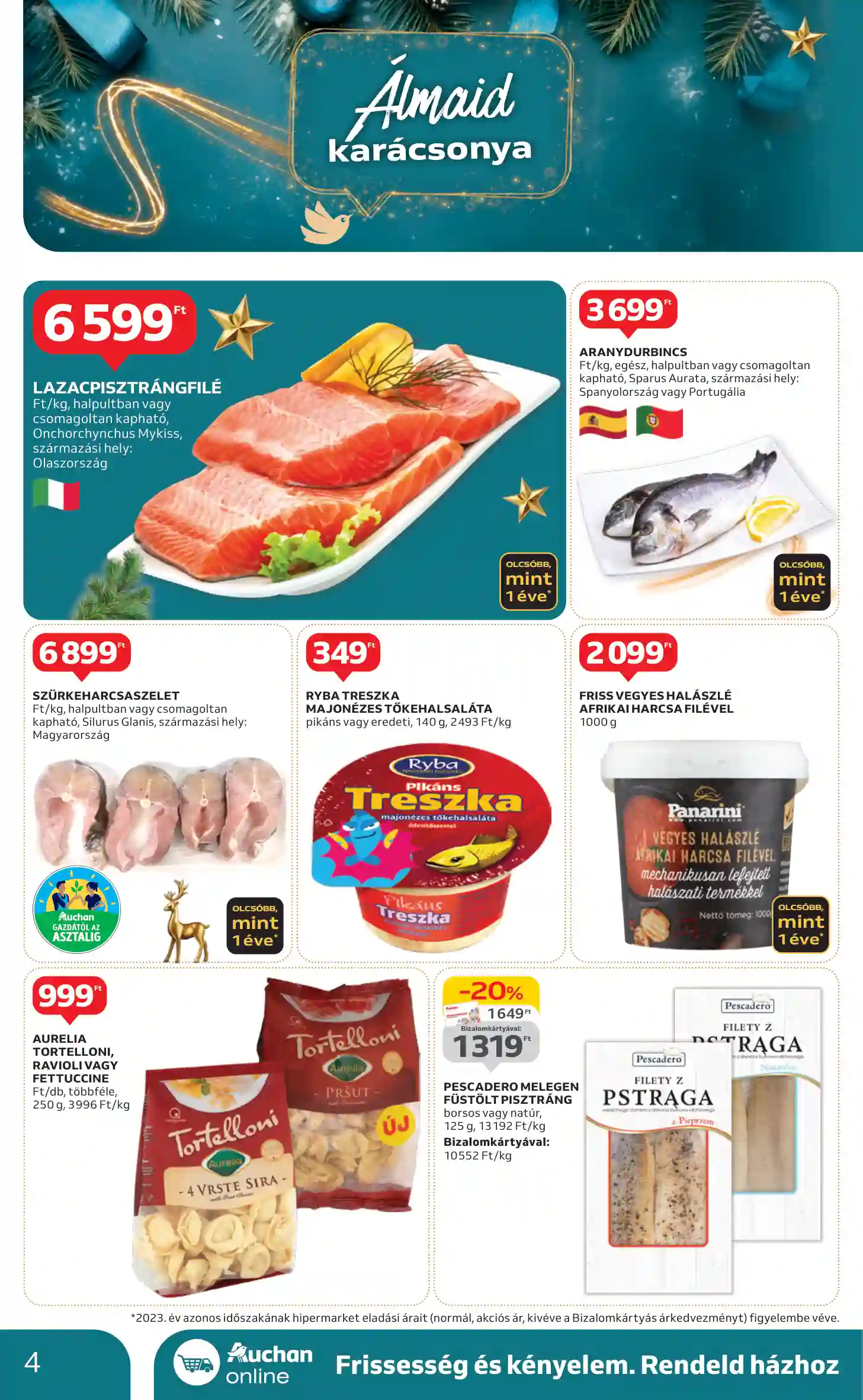 Auchan akciós újság 49. hét (18 oldal)