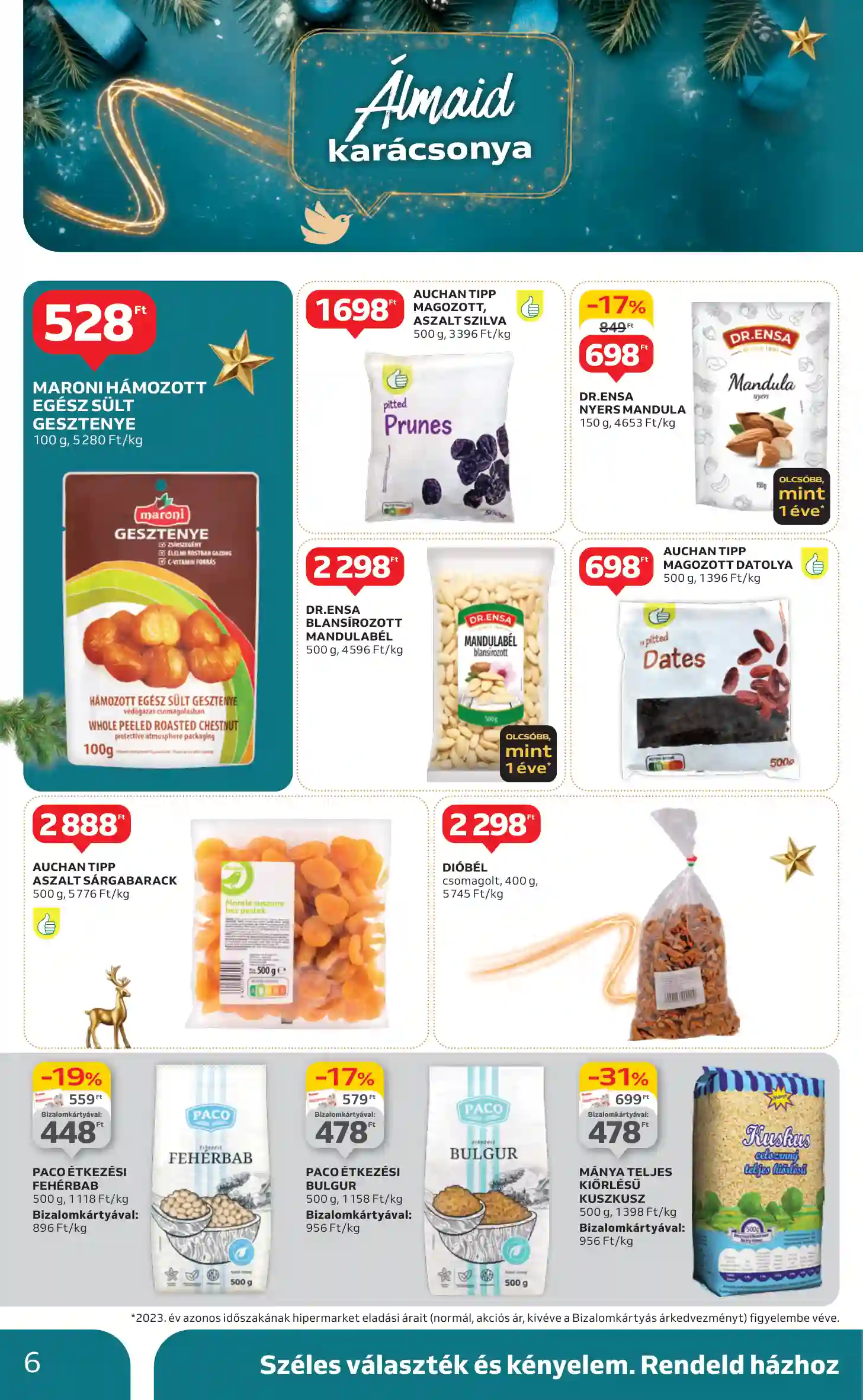 Auchan akciós újság 49. hét (20 oldal)