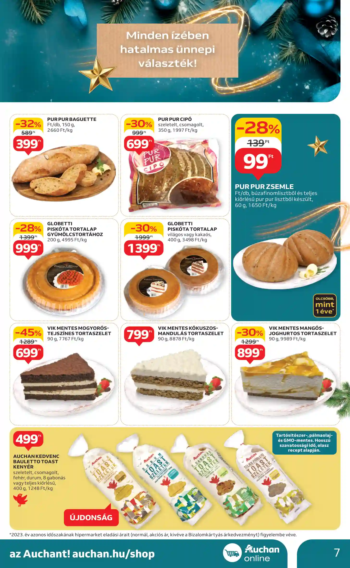 Auchan akciós újság 49. hét (21 oldal)