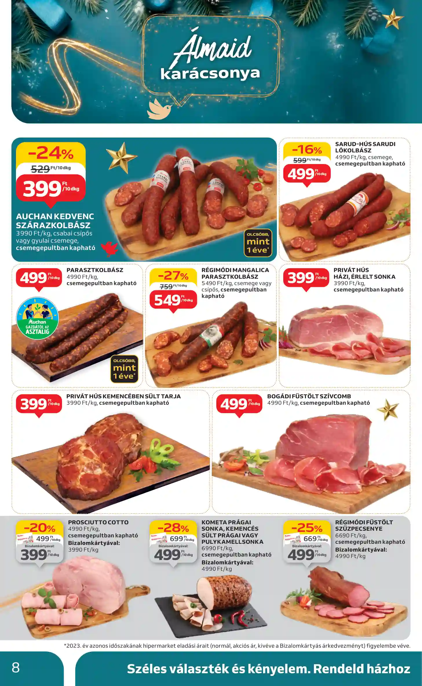 Auchan akciós újság 49. hét (22 oldal)