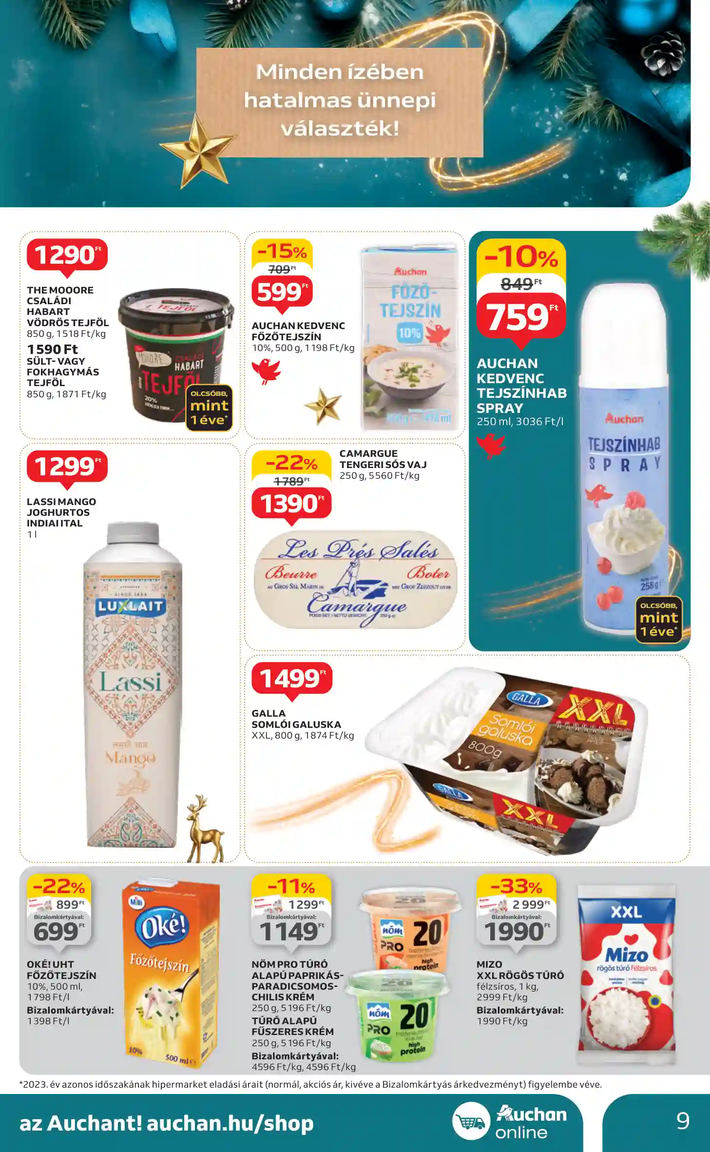 Auchan akciós újság 49. hét (23 oldal)