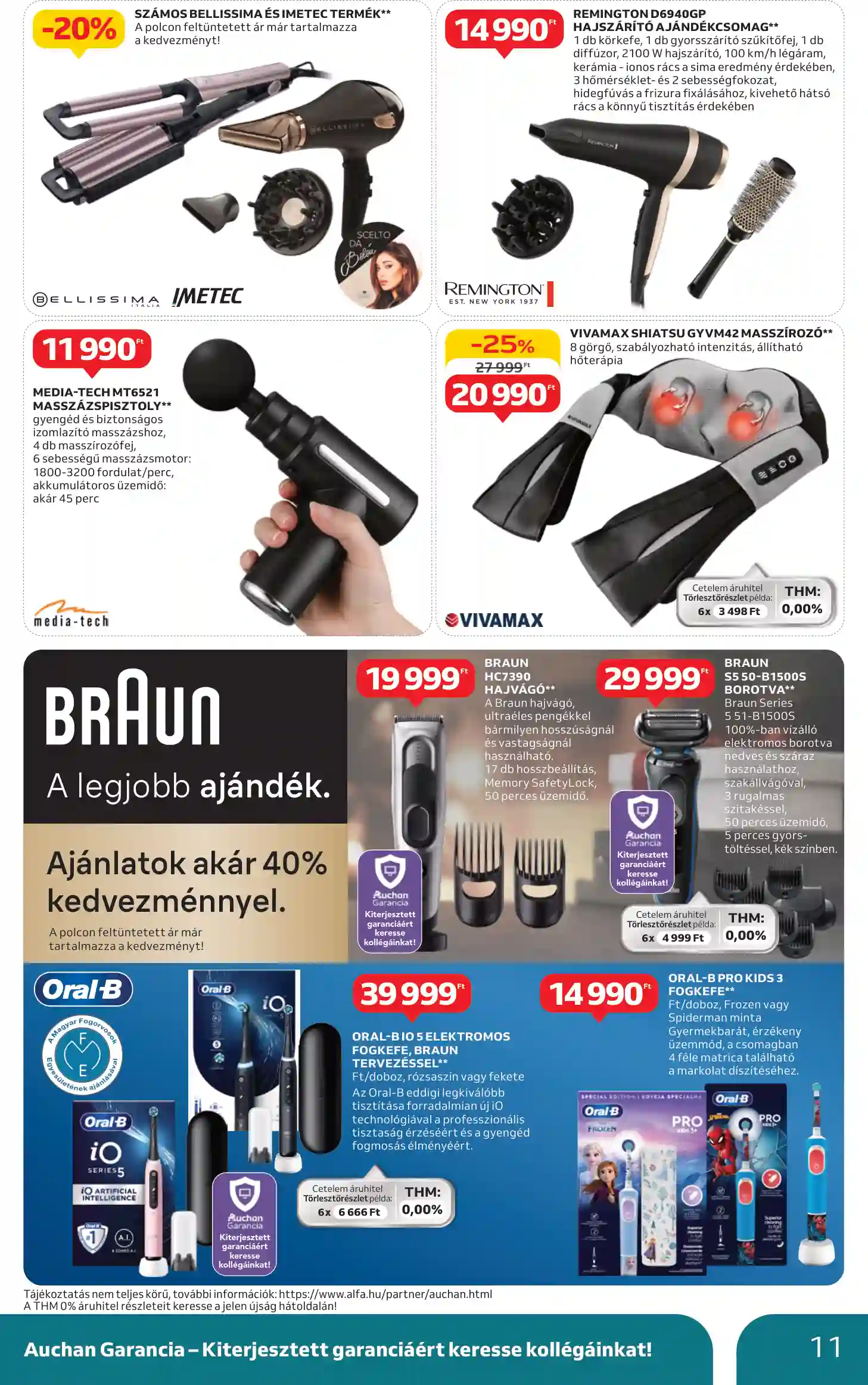 Auchan akciós újság 49. hét (3 oldal)