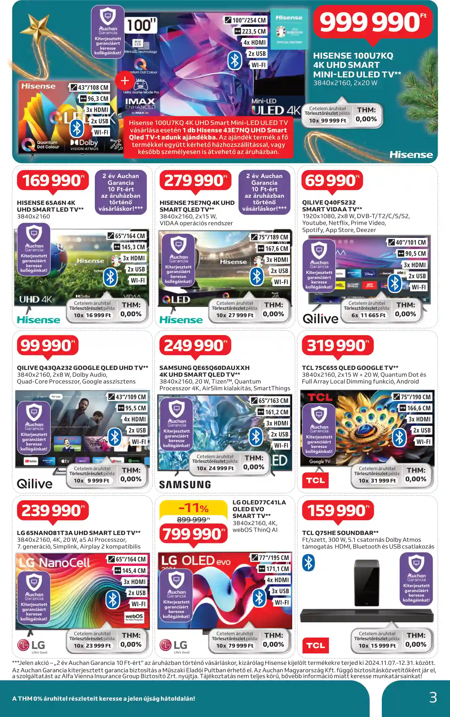 Auchan akciós újság 49. hét (13 oldal)