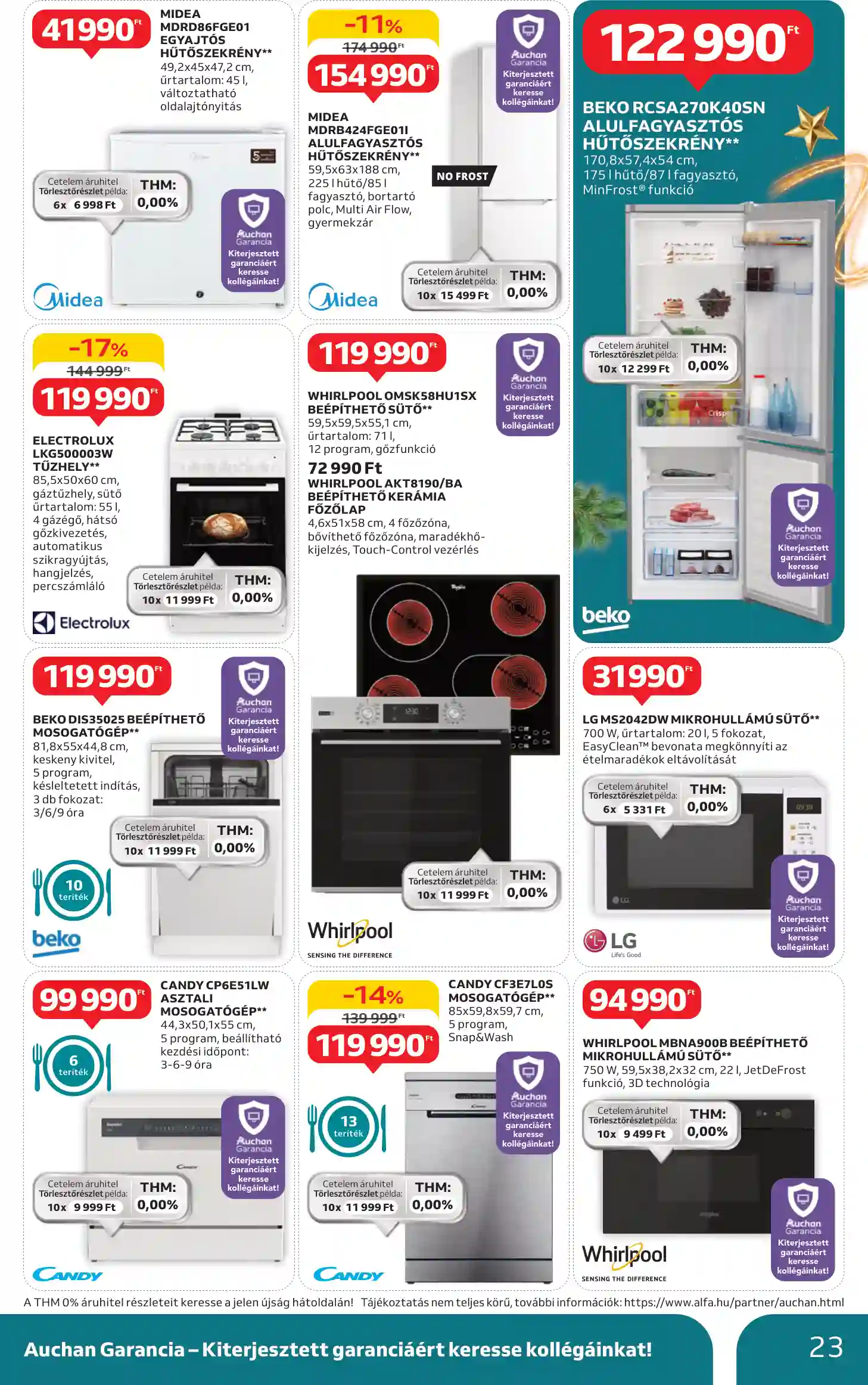 Auchan akciós újság 49. hét (16 oldal)
