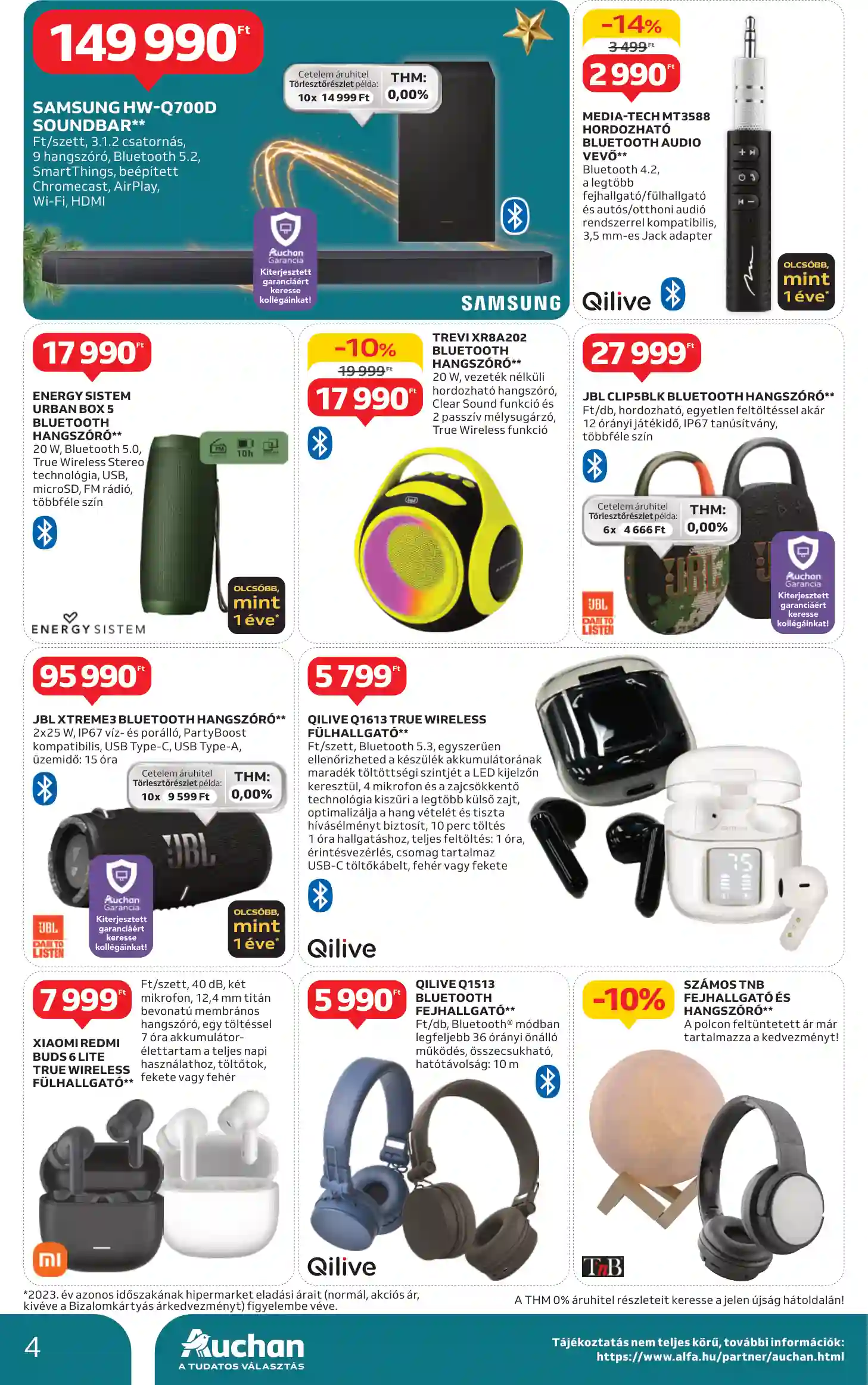 Auchan akciós újság 49. hét (18 oldal)