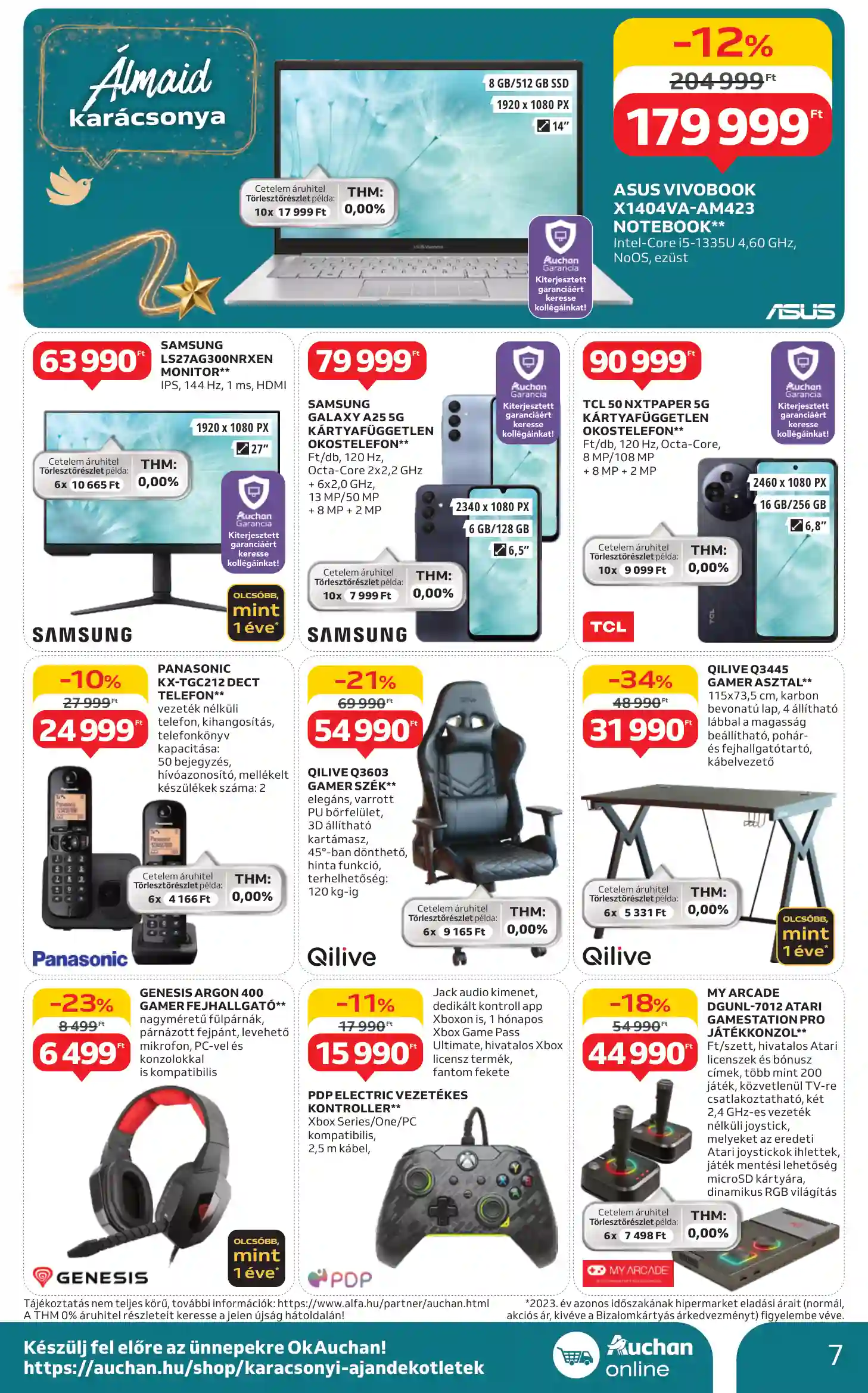 Auchan akciós újság 49. hét (21 oldal)