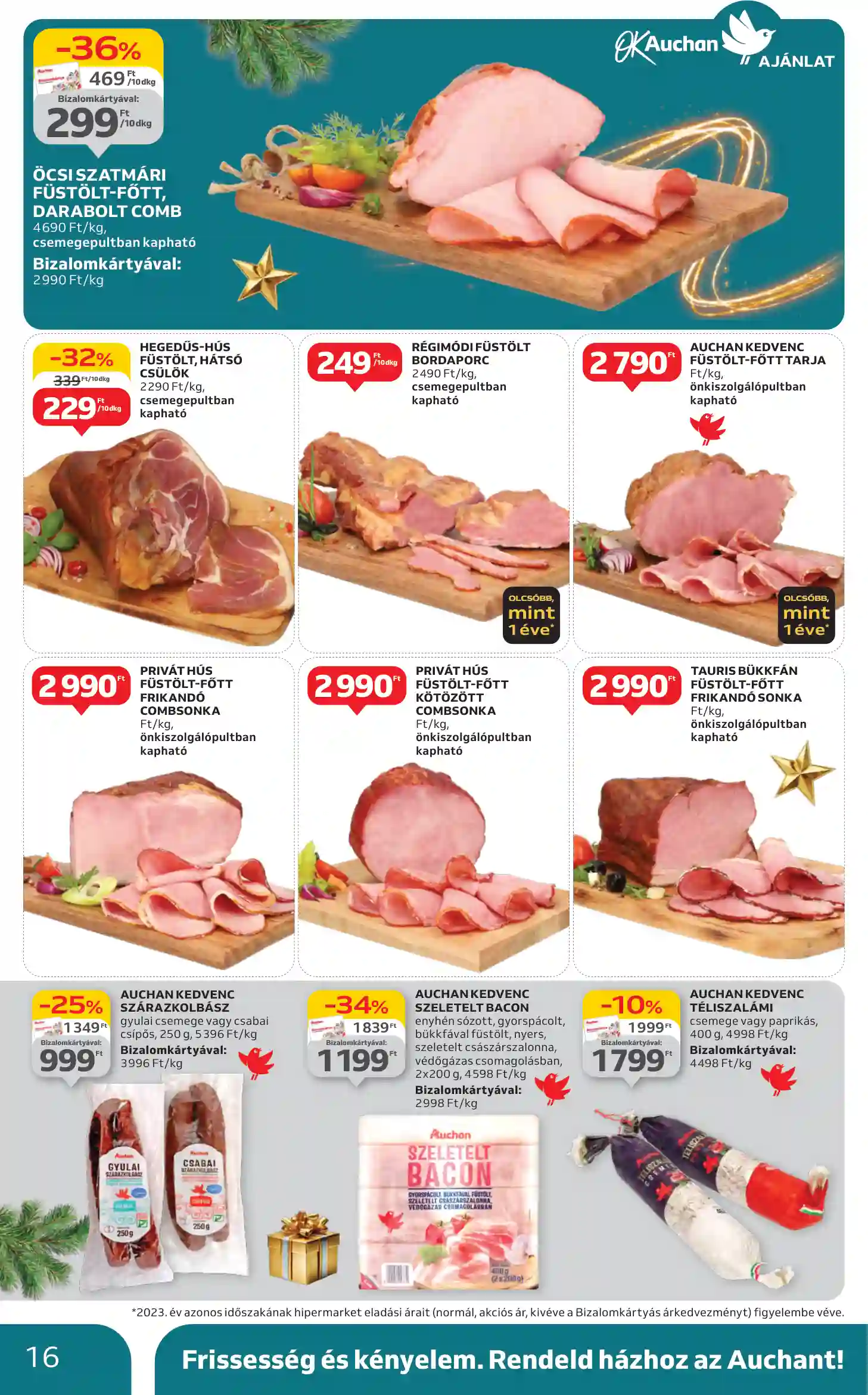 Auchan akciós újság 51. hét (8 oldal)