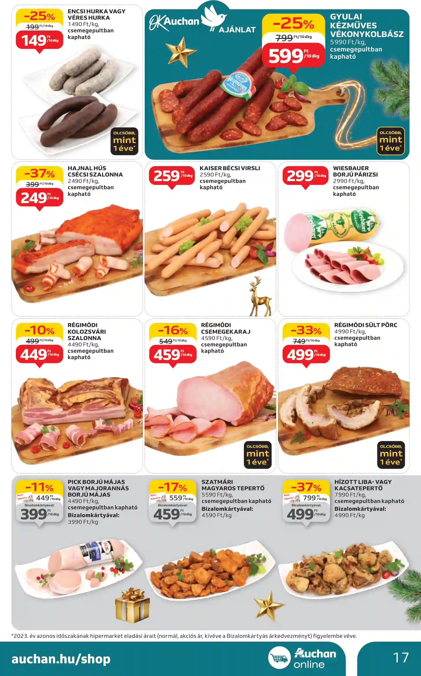 Auchan akciós újság 51. hét (9 oldal)