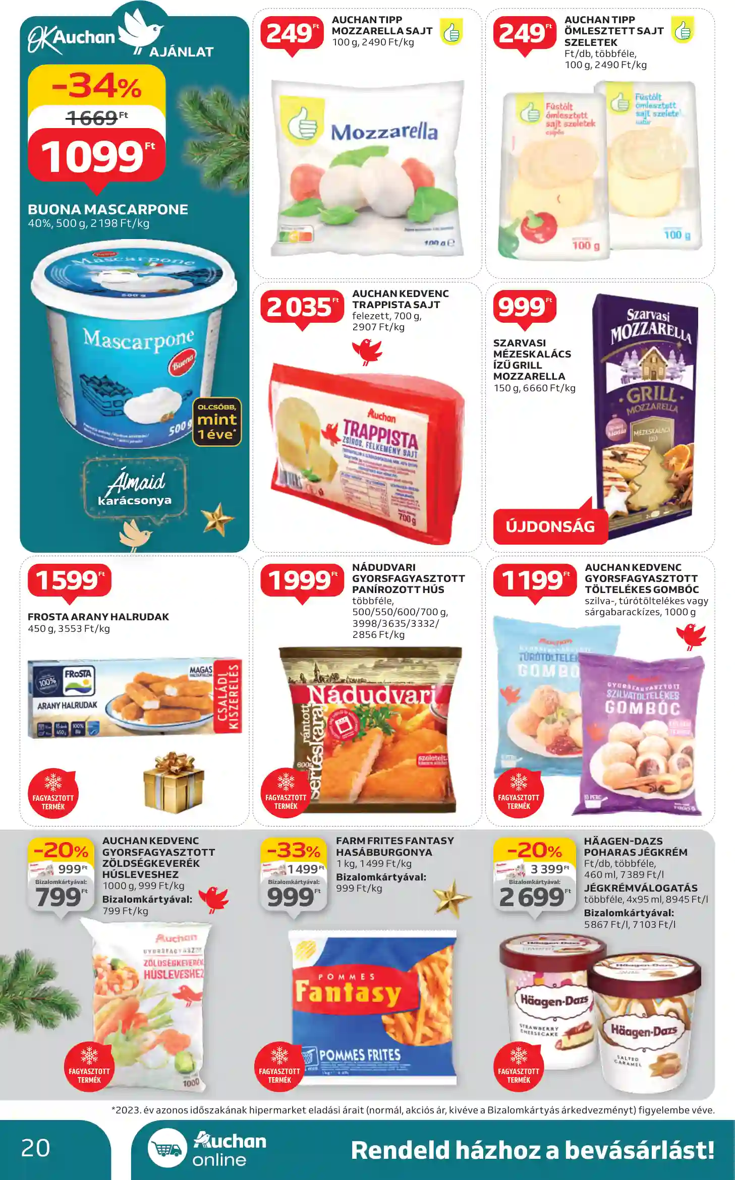 Auchan akciós újság 51. hét (12 oldal)
