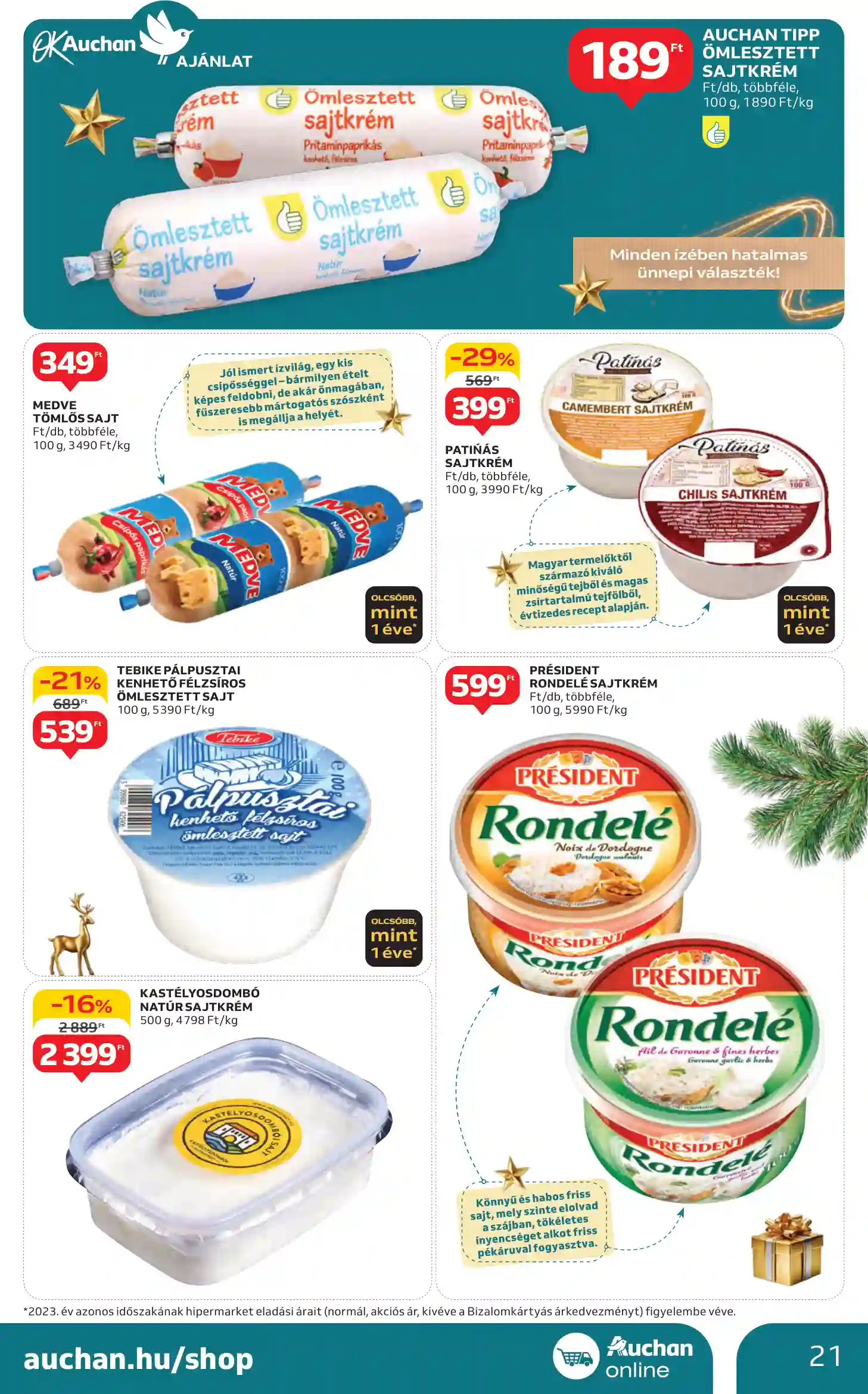 Auchan akciós újság 51. hét (14 oldal)