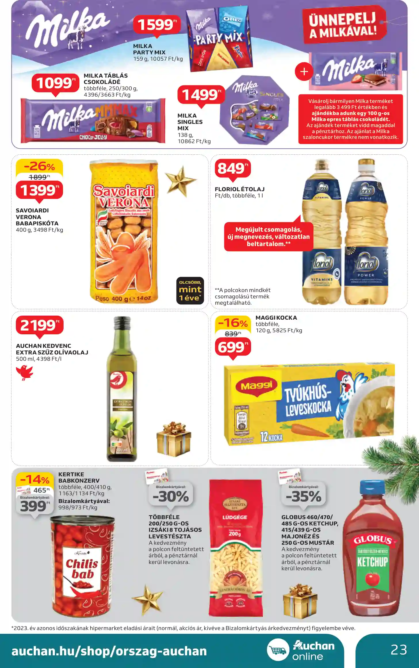 Auchan akciós újság 51. hét (16 oldal)