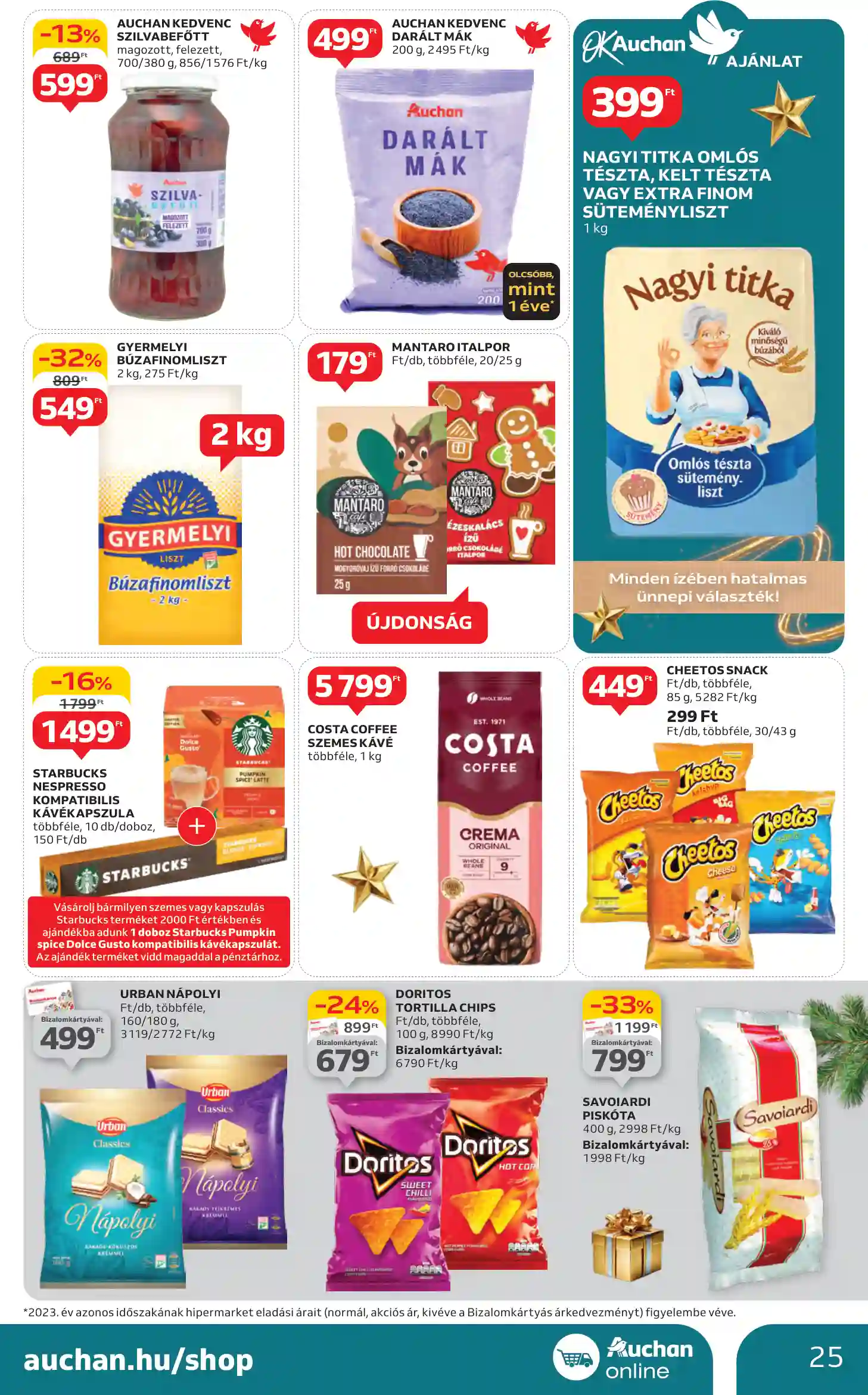 Auchan akciós újság 51. hét (18 oldal)