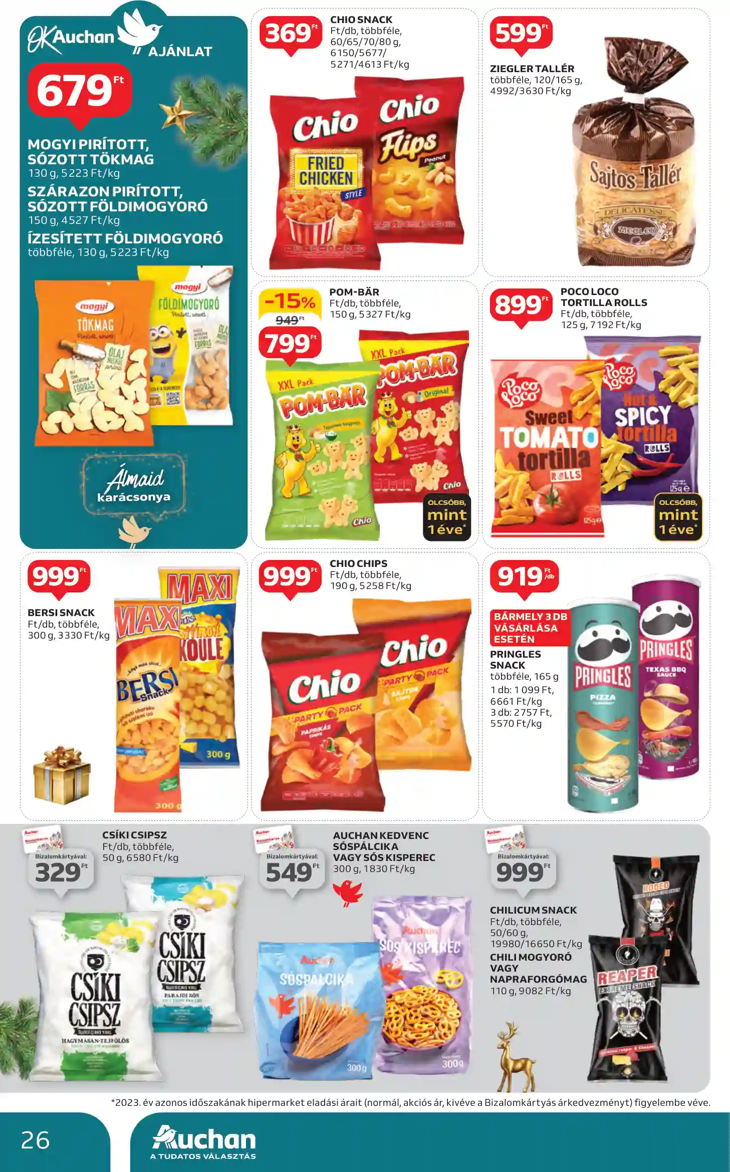 Auchan akciós újság 51. hét (19 oldal)