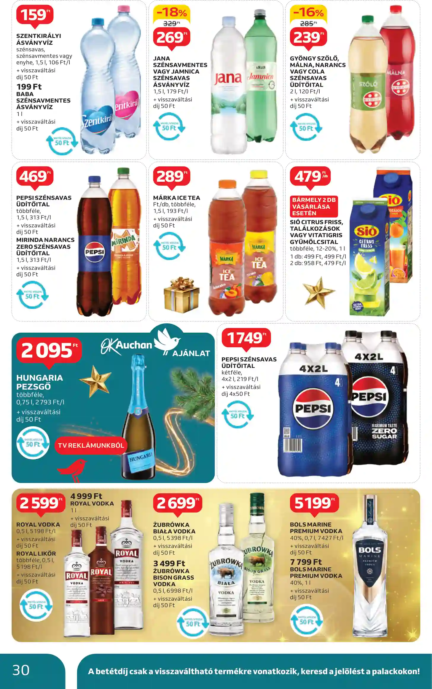 Auchan akciós újság 51. hét (23 oldal)