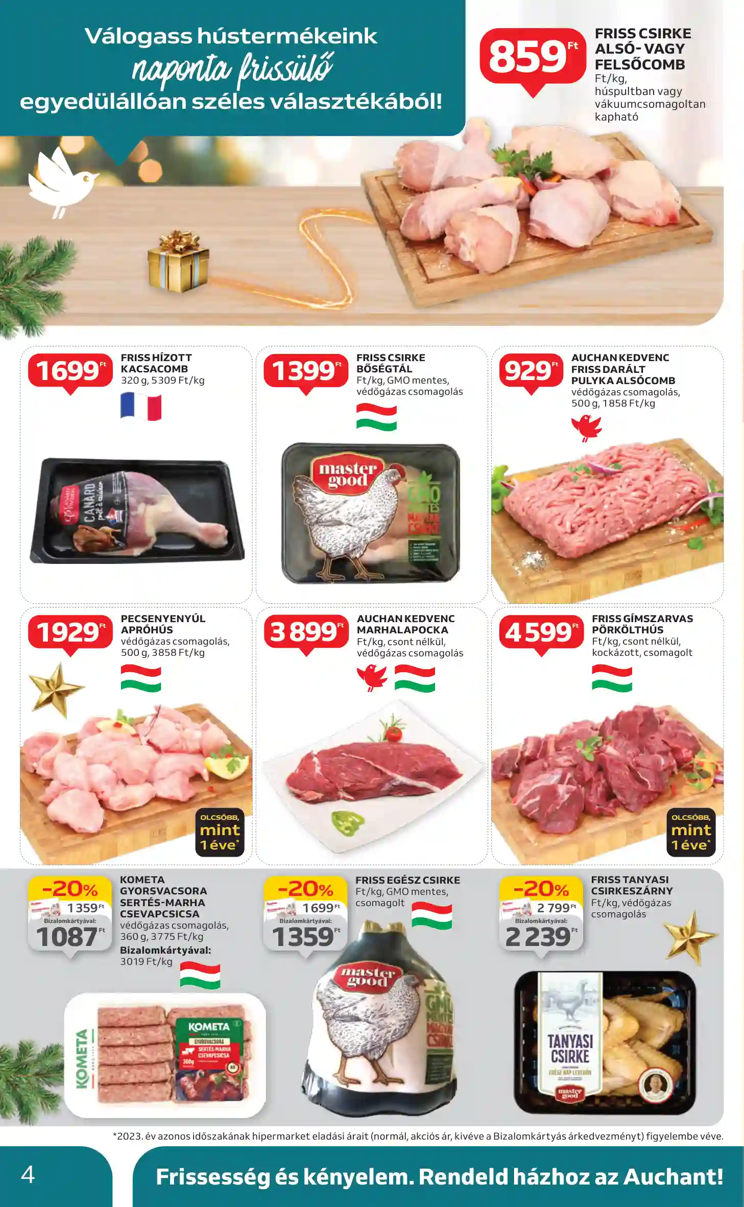 Auchan akciós újság 51. hét (24 oldal)